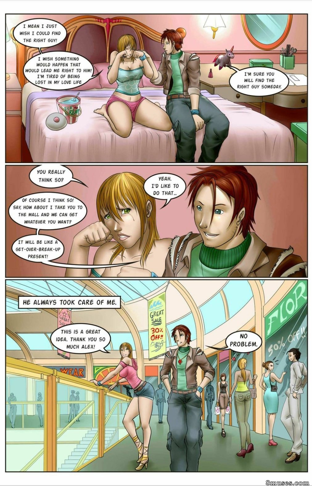 Page 4 | BE-Story-Club-Comics/Breast-Friends/Issue-1 | 8muses - Sex Comics