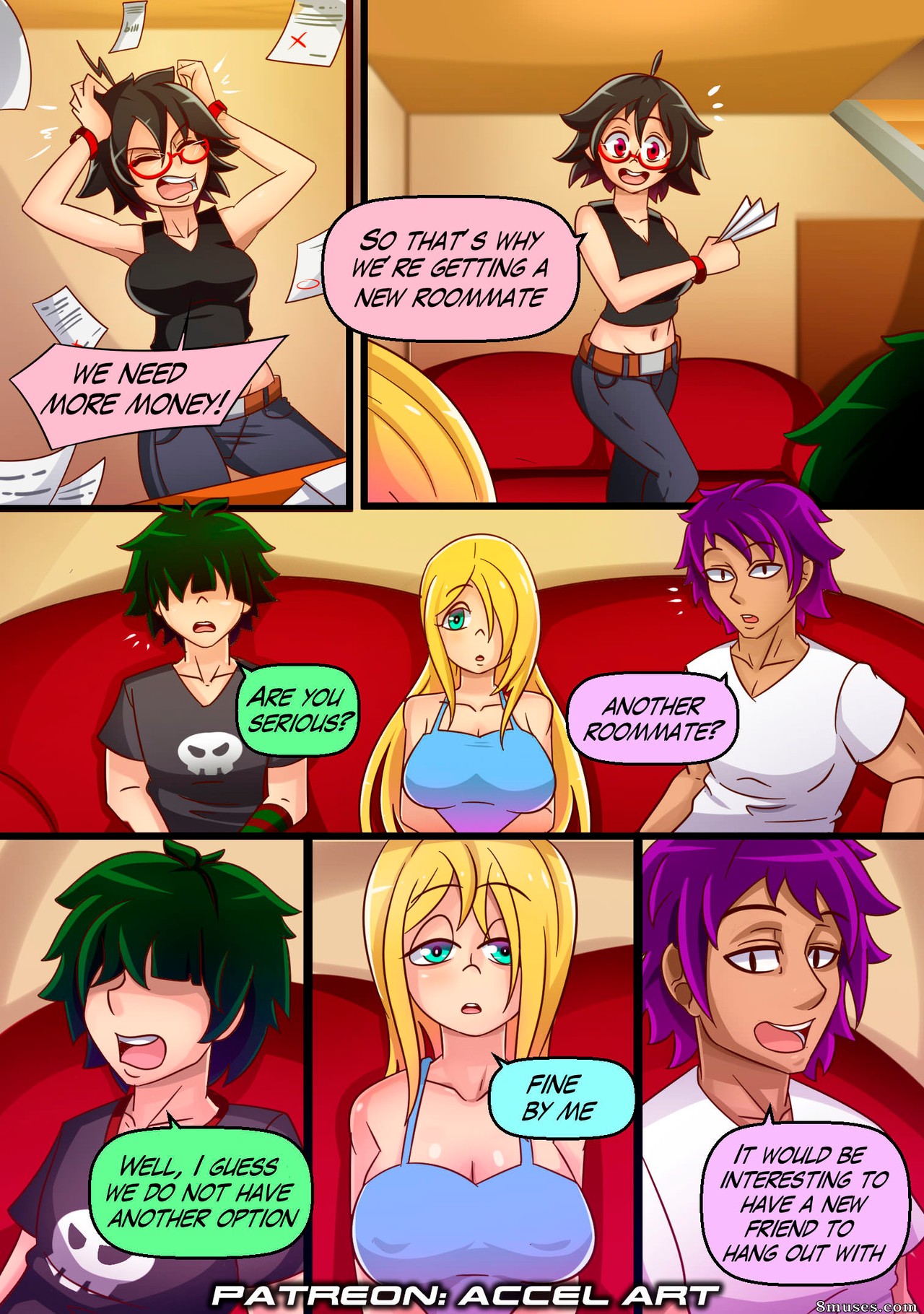 Page 5 | Accel-Art-Comics/Axi-Stories/Axi-Stories-1-The-Exchange-Student |  8muses - Sex Comics