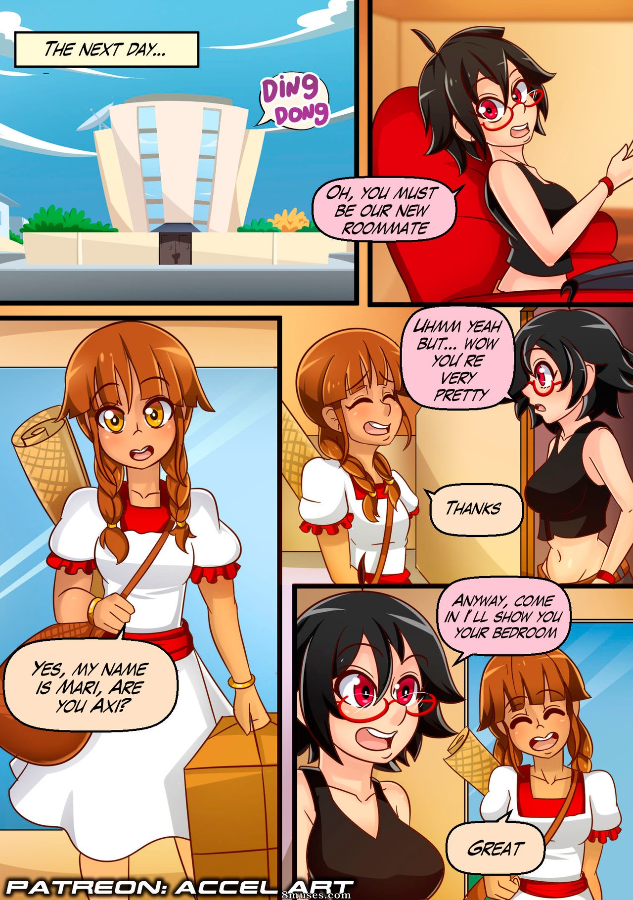 Page 6 | Accel-Art-Comics/Axi-Stories/Axi-Stories-1-The-Exchange-Student |  8muses - Sex Comics