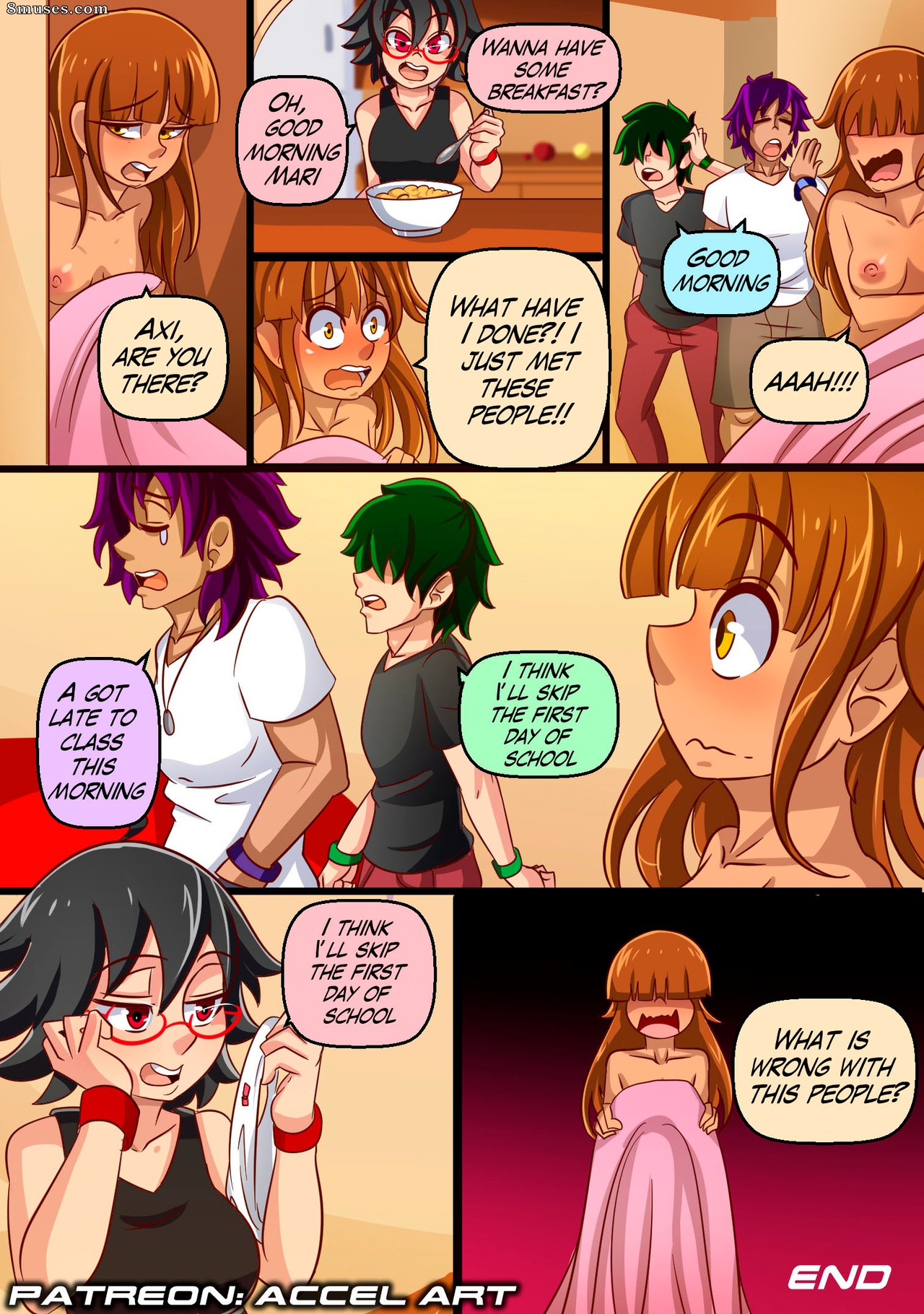 Accel Art Comics - Axi Stories 1 - The Exchange Student - Page 22