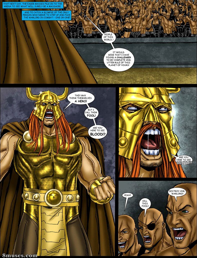 9 Superheroines vs Seigneur de la guerre - Partie 3 - Page 4