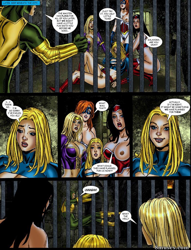 9 Superheroines vs Seigneur de la guerre - Partie 3 - Page 21