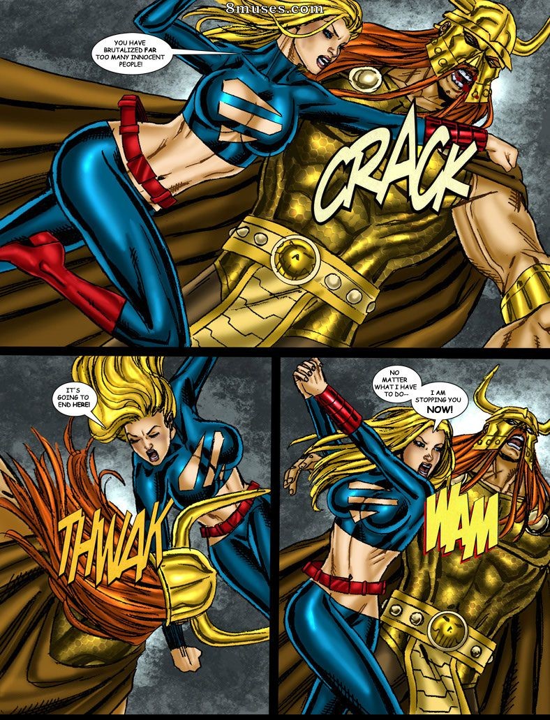 9 Superheroines vs Seigneur de la guerre - Partie 3 - Page 7