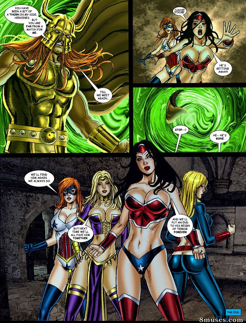 9 Superheroines vs Seigneur de la guerre - Partie 3 - Page 25