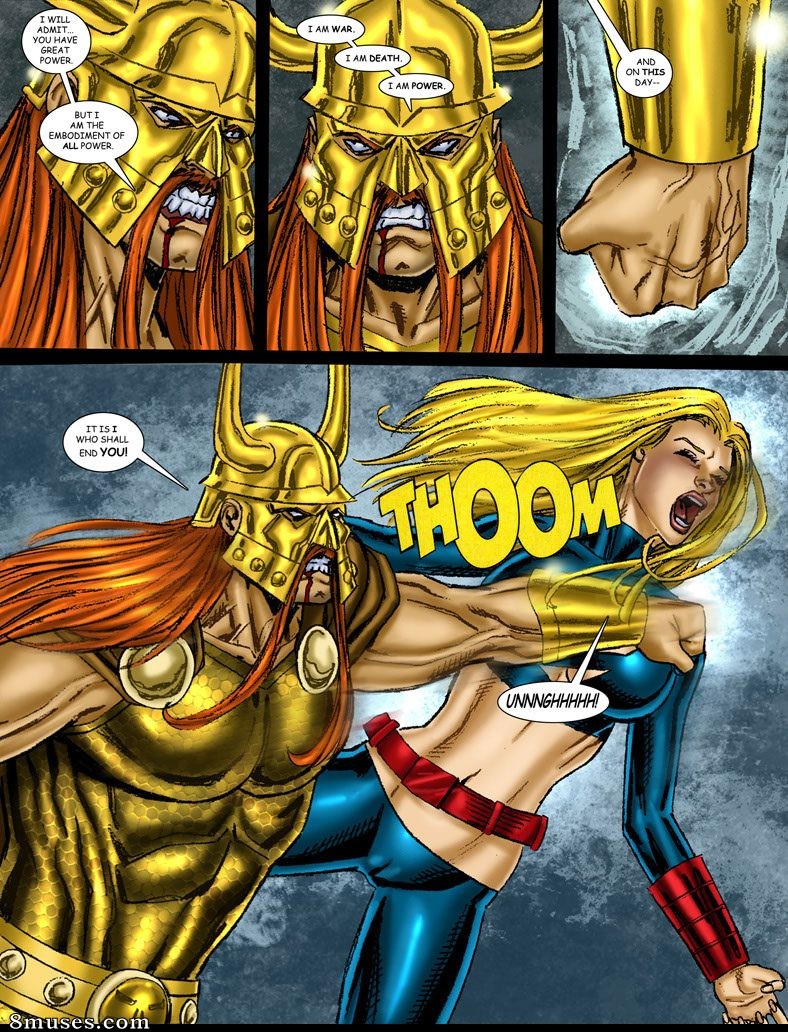 9 Superheroines vs Seigneur de la guerre - Partie 3 - Page 8