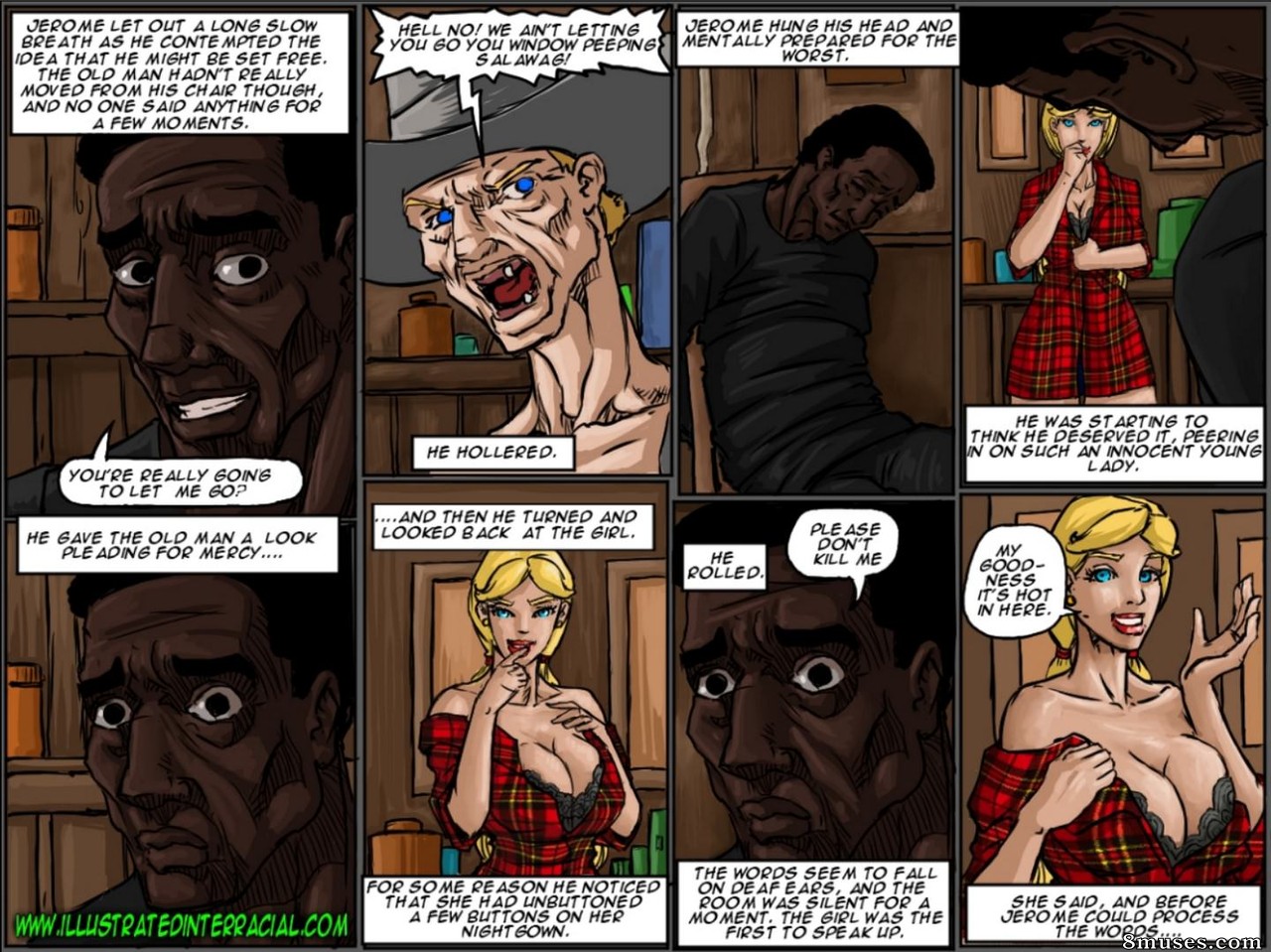 Page 6 | IllustratedInterracial_com-Comics/Farmers-Daughter | 8muses - Sex  Comics