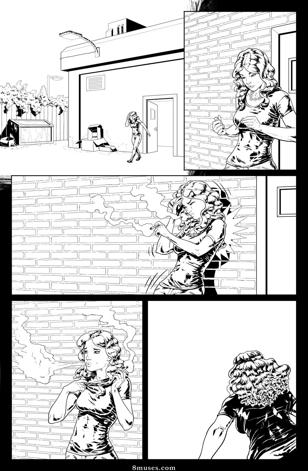 Sketches and Inks - Ink - Page 1