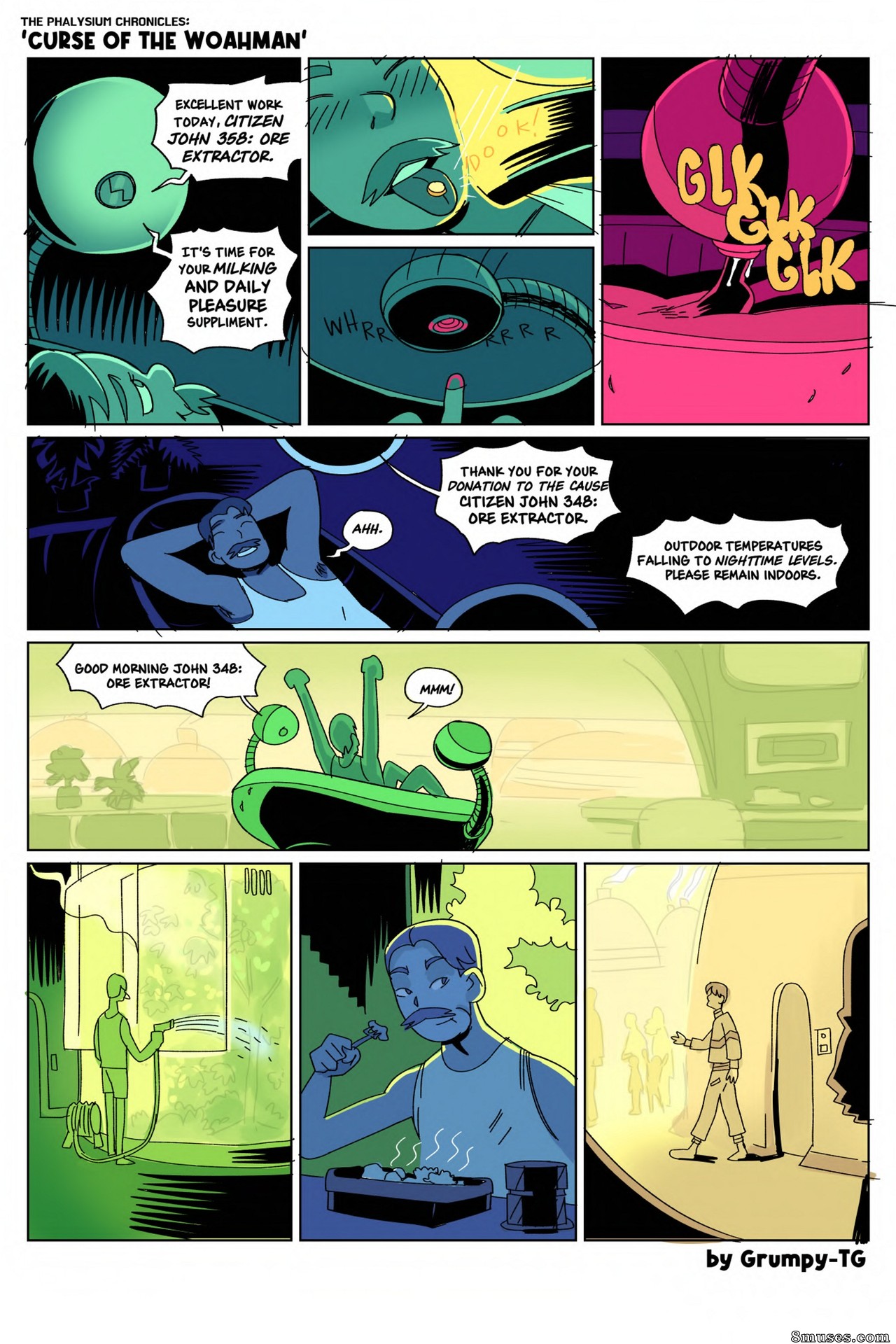 Grumpy-TG - Maldição da mulher ó - Página 9