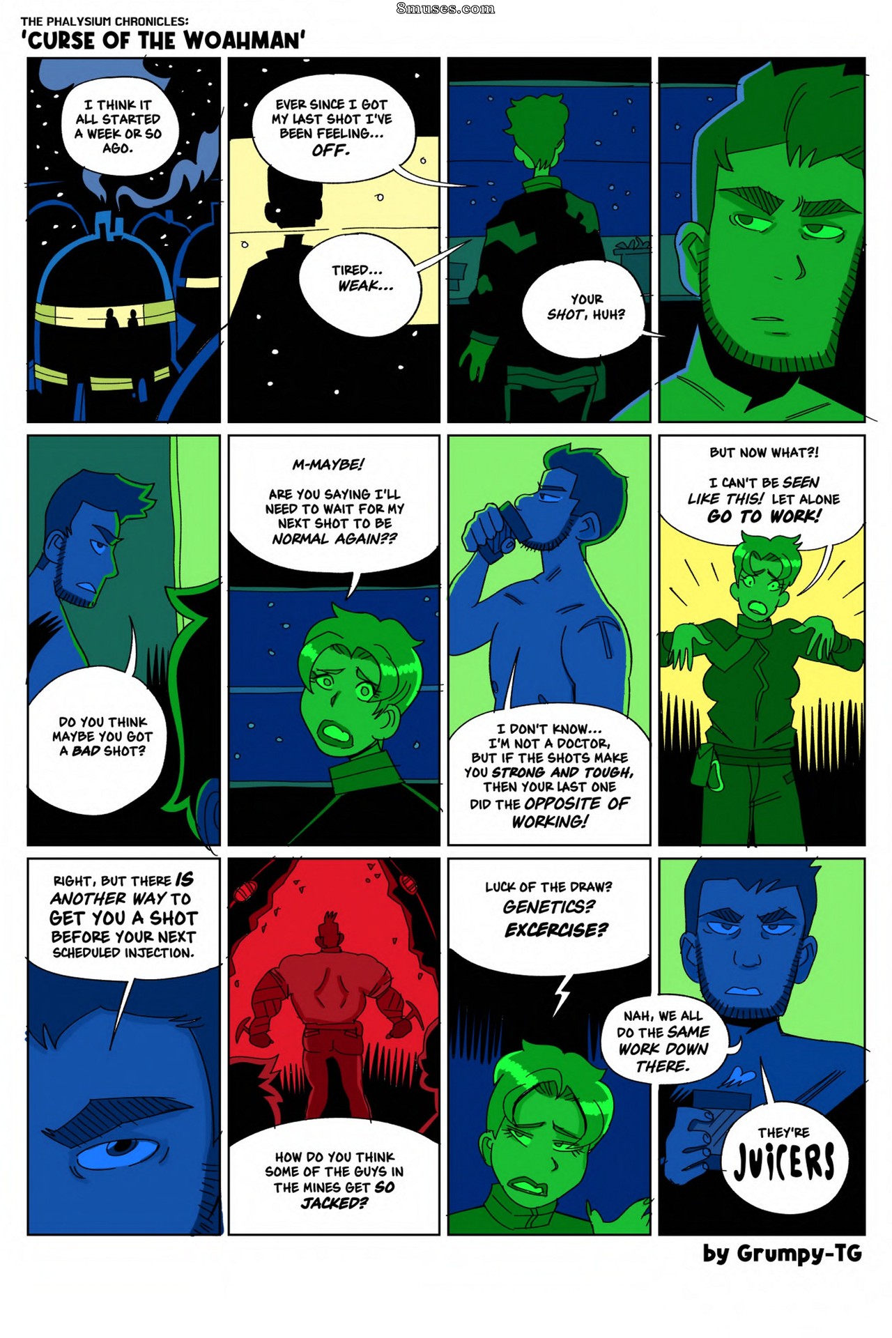Grumpy-TG - Curse of the Woahman - Page 21