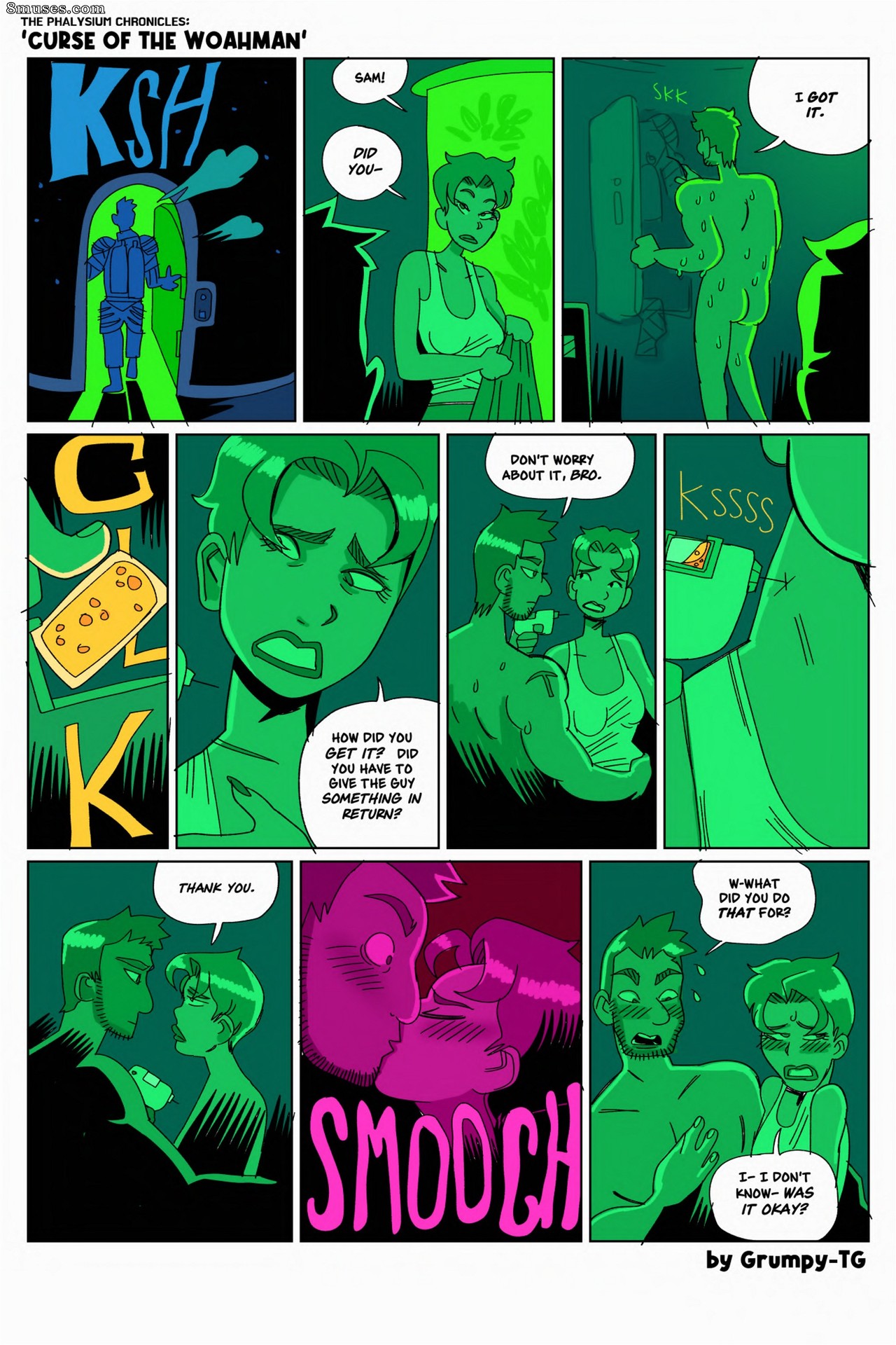 Grognon-TG - Malédiction de la femme-Woah - Page 26