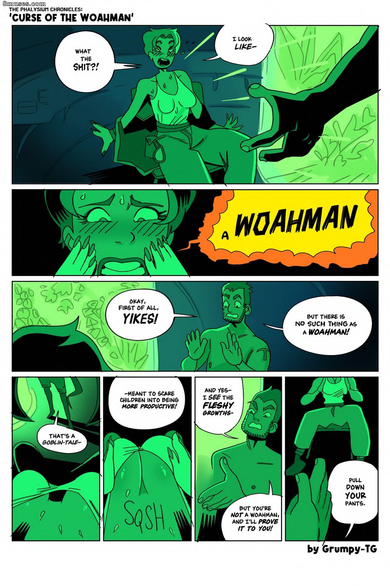 Grumpy-TG - Curse of the Woahman - Page 14