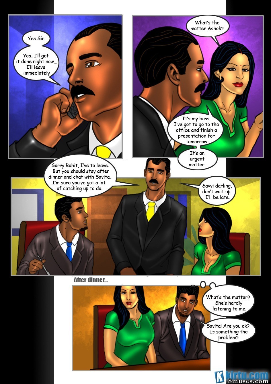Kirtu.com Comics - Savita Bhabhi - Episode 21 A Wifes Confession - Page 10