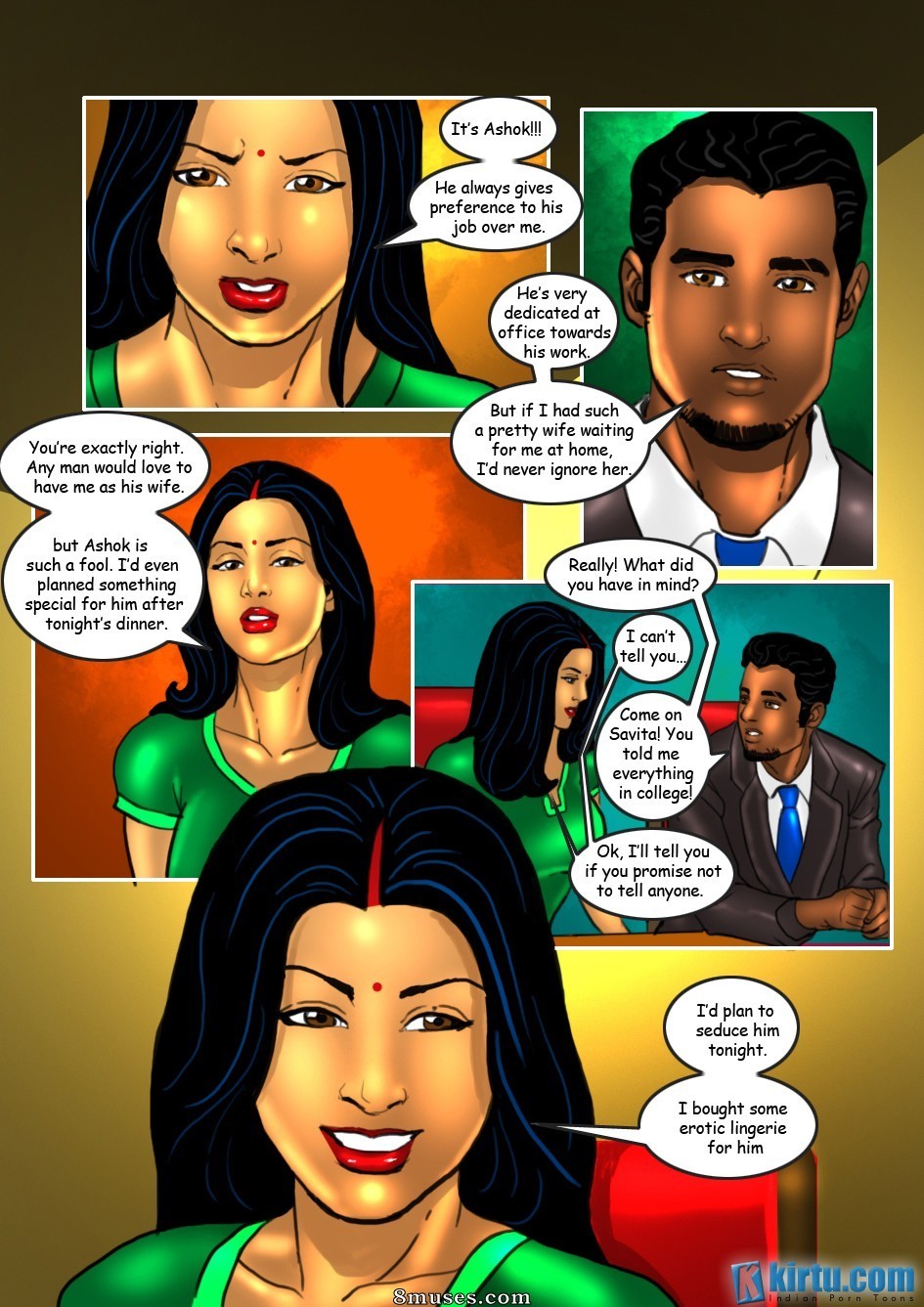 Kirtu.com Comics - Savita Bhabhi - Episode 21 A Wifes Confession - Page 11