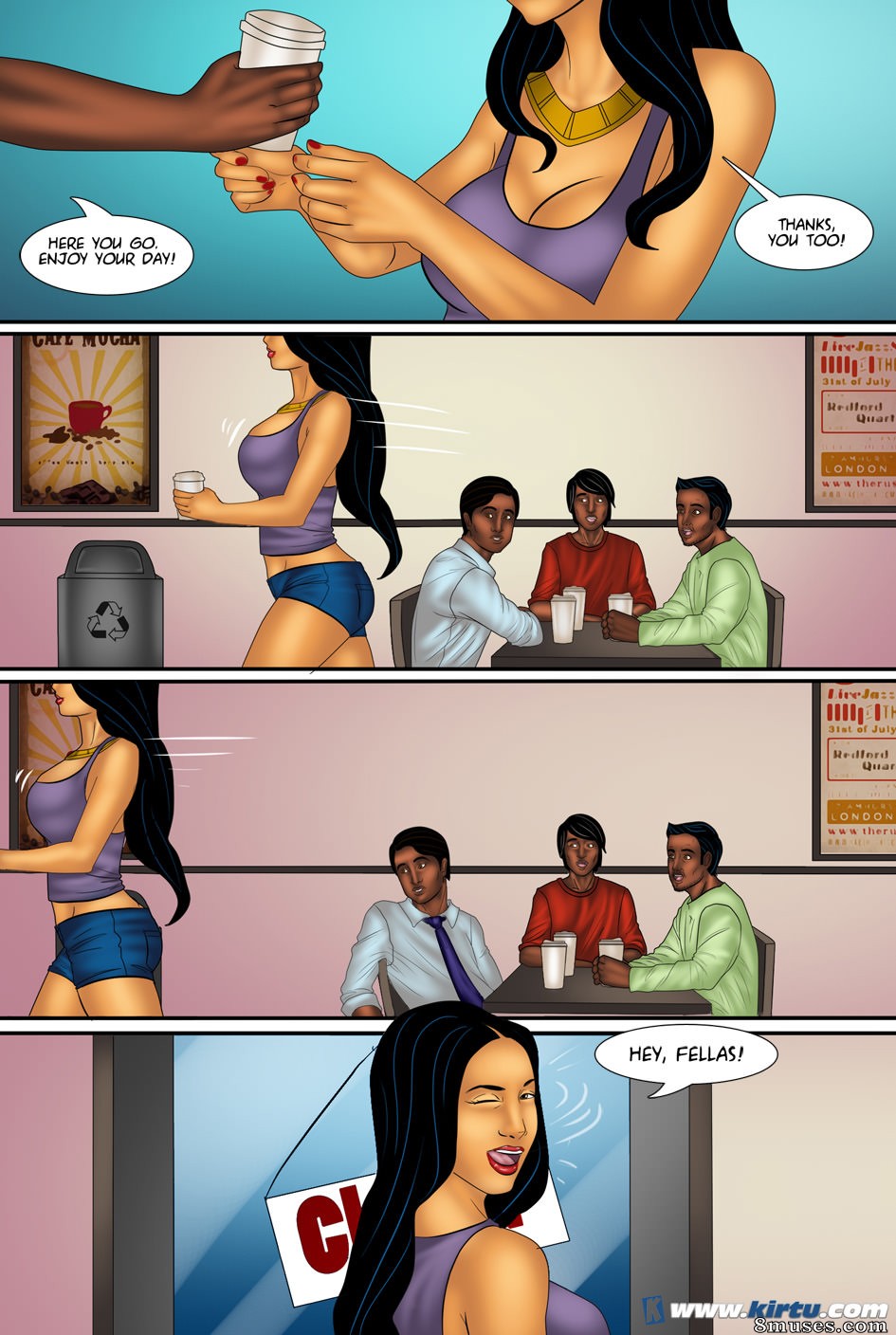 Savita Bhabhi - Rêves de Bollywood de Savita - Partie 01 - Crashme Bad-oor - Page 30