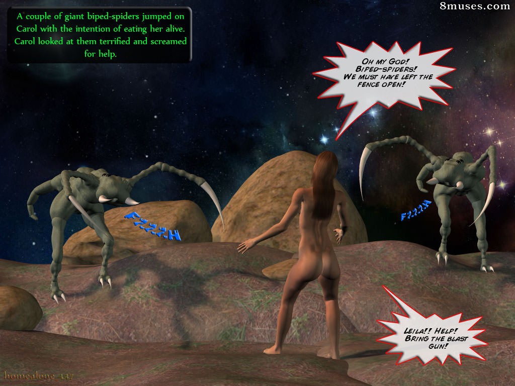 3DMonsterStories.com Comics - Granja espacial - Versión renovada - Página 205