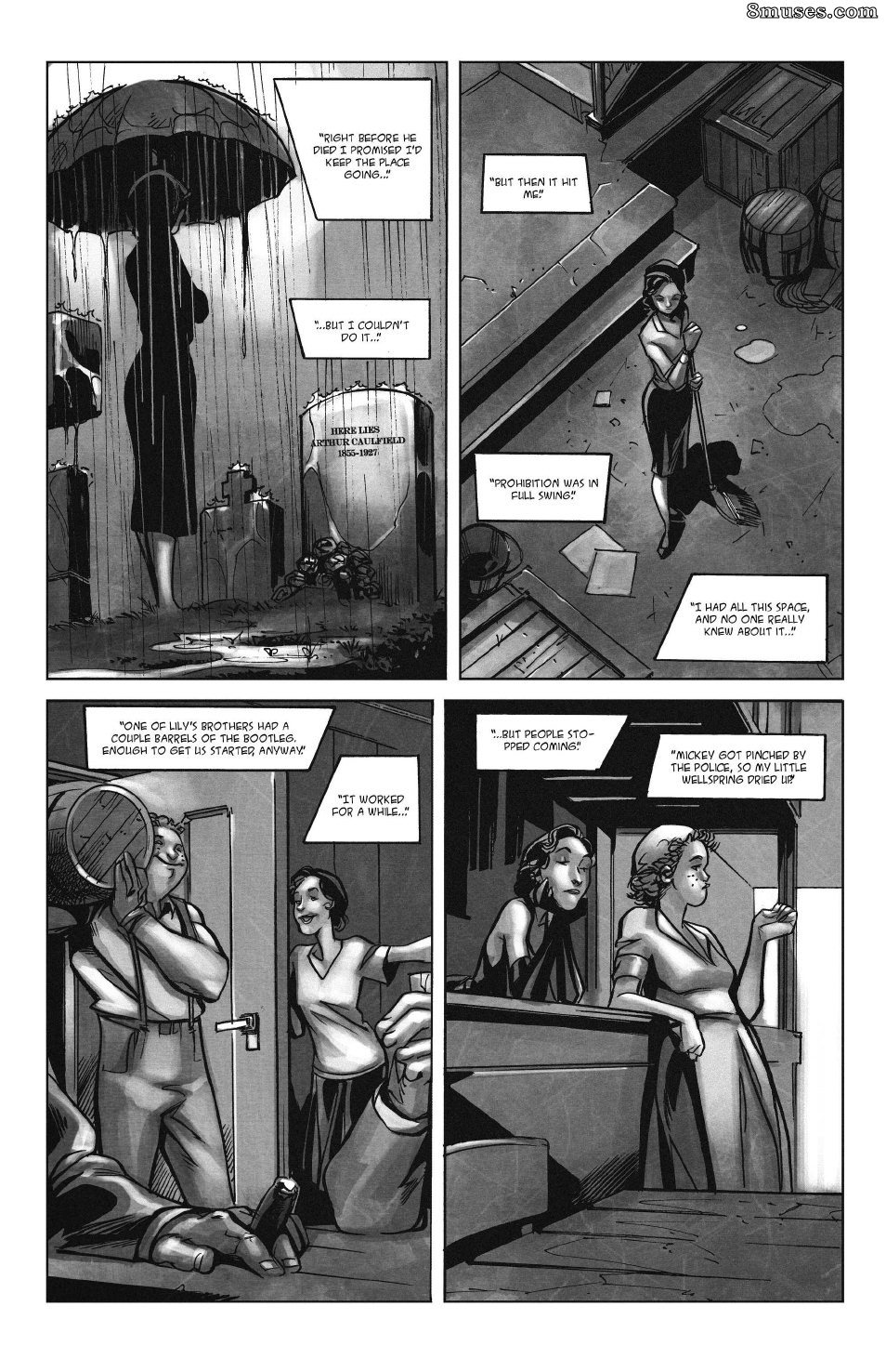 BE Story Club Comics - The Lucky Lady - Page 16