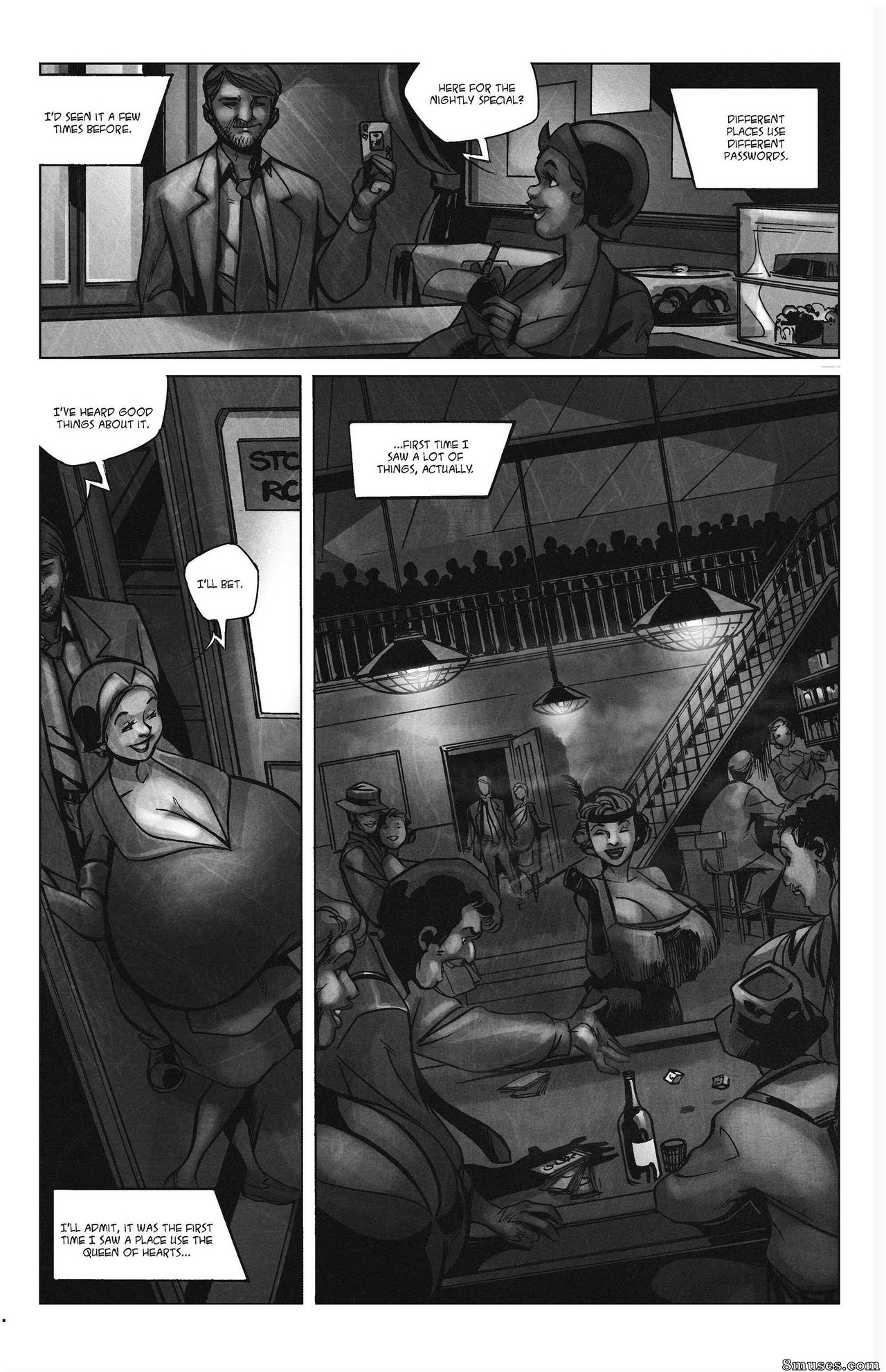 BE Story Club Comics - The Lucky Lady - Page 10