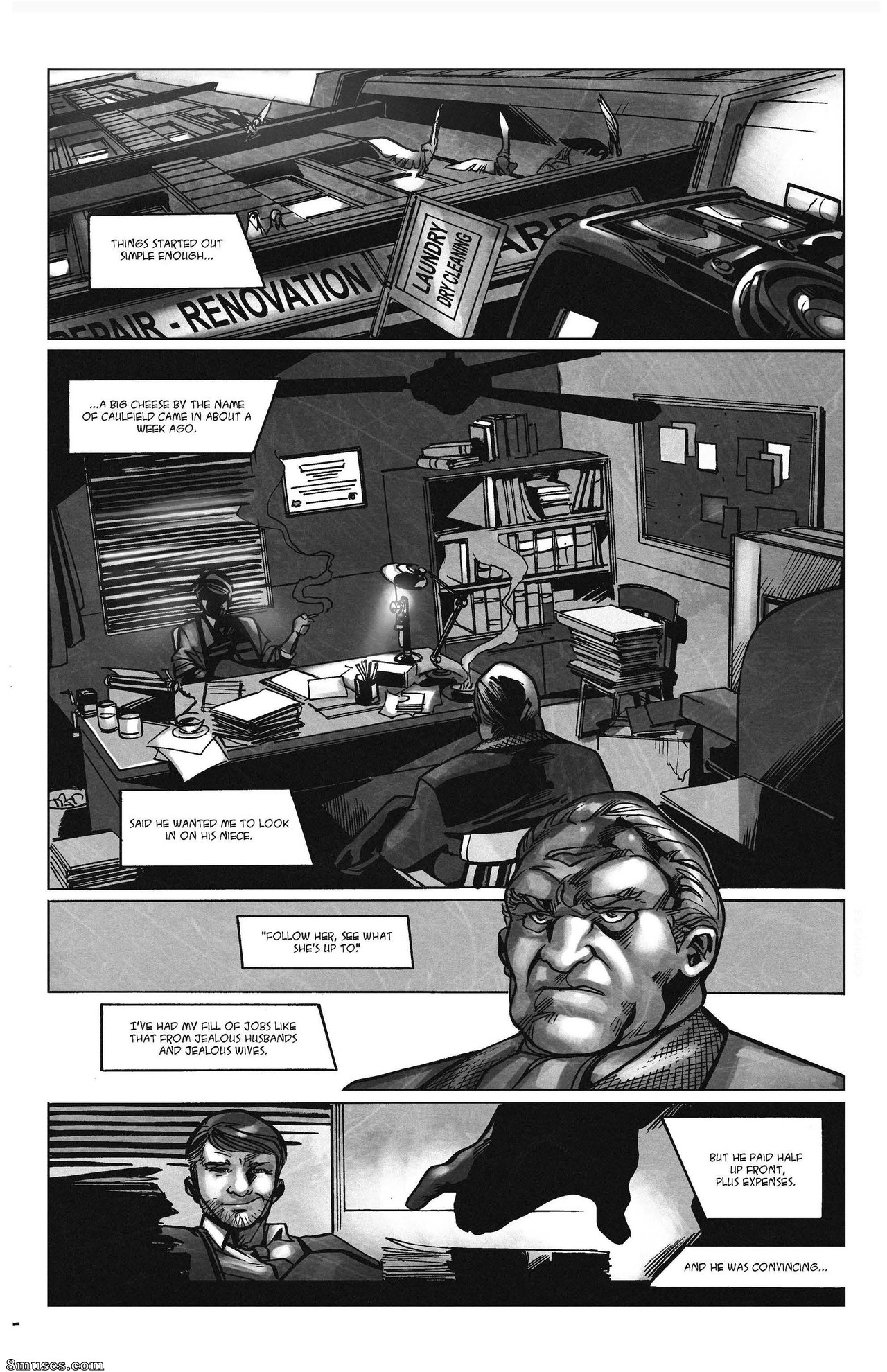 BE Story Club Comics - The Lucky Lady - Page 4