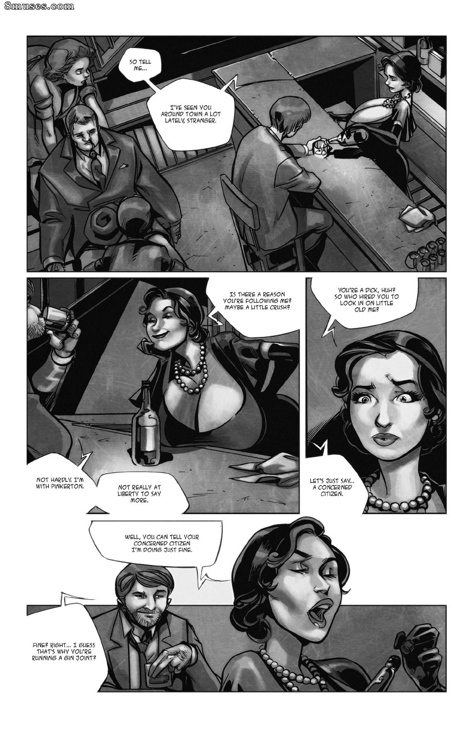 BE Story Club Comics - The Lucky Lady - Page 13