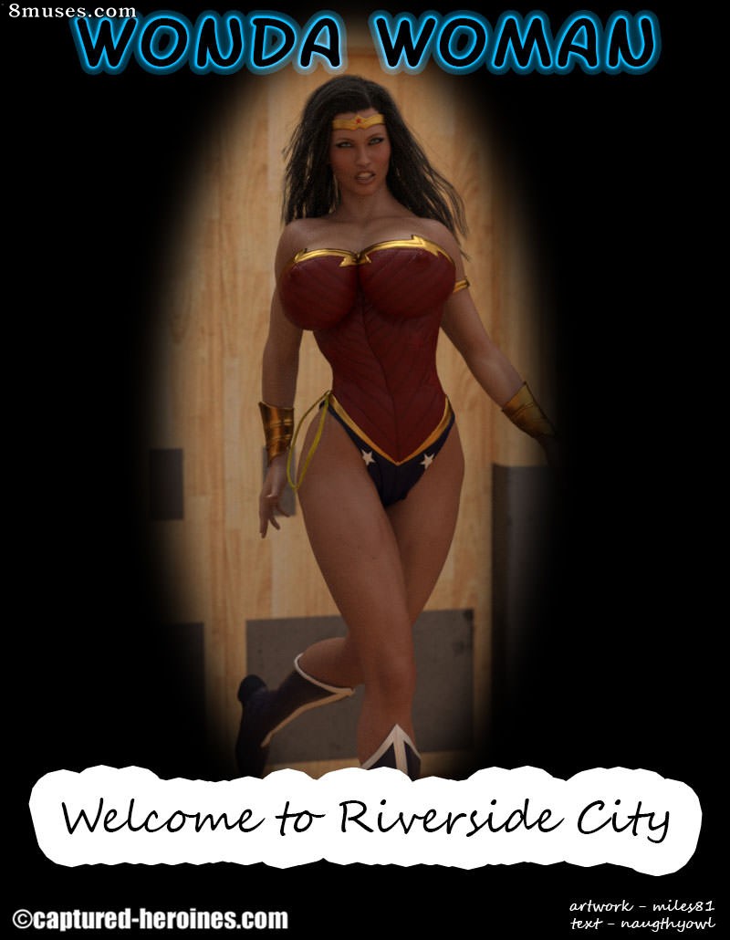 Captured-Heroines Comics - Wonda Woman - Welcome to Riverside City - Page 1