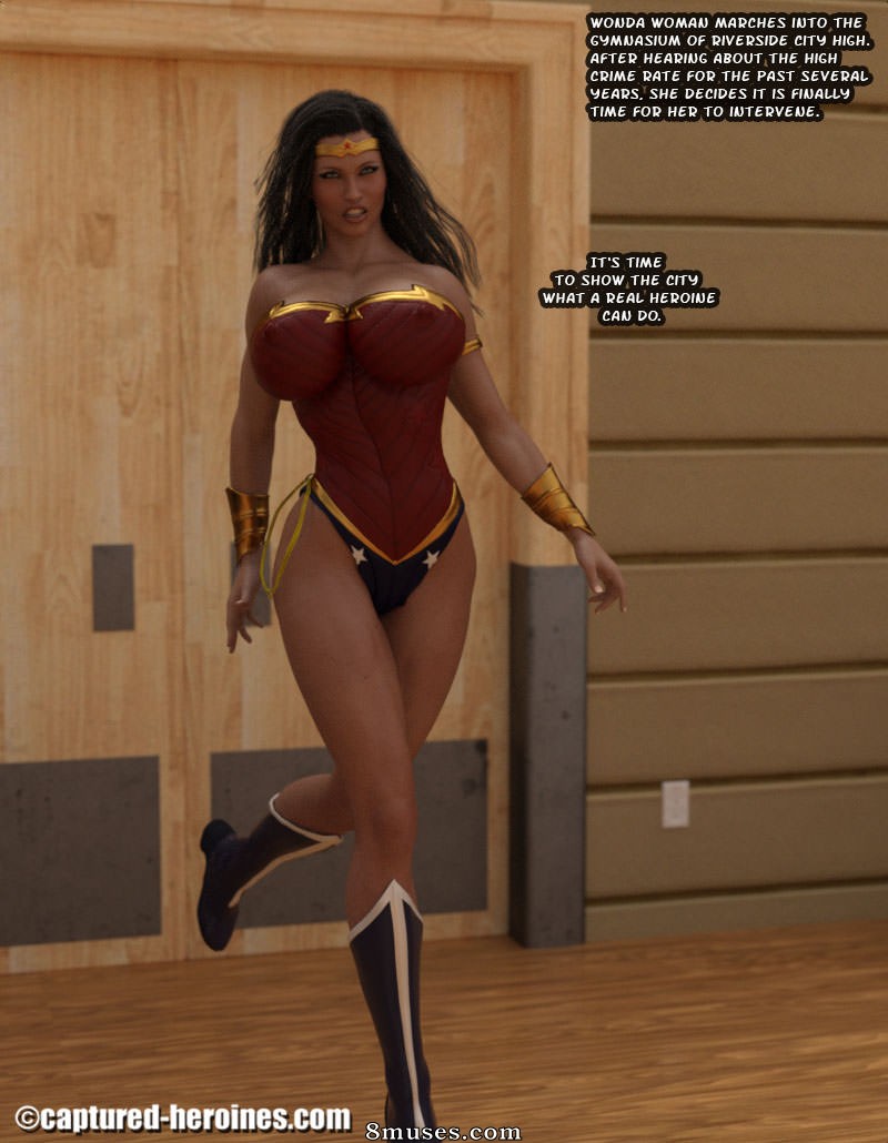 Captured-Heroines Comics - Wonda Woman - Bienvenida a Riverside City - Página 2