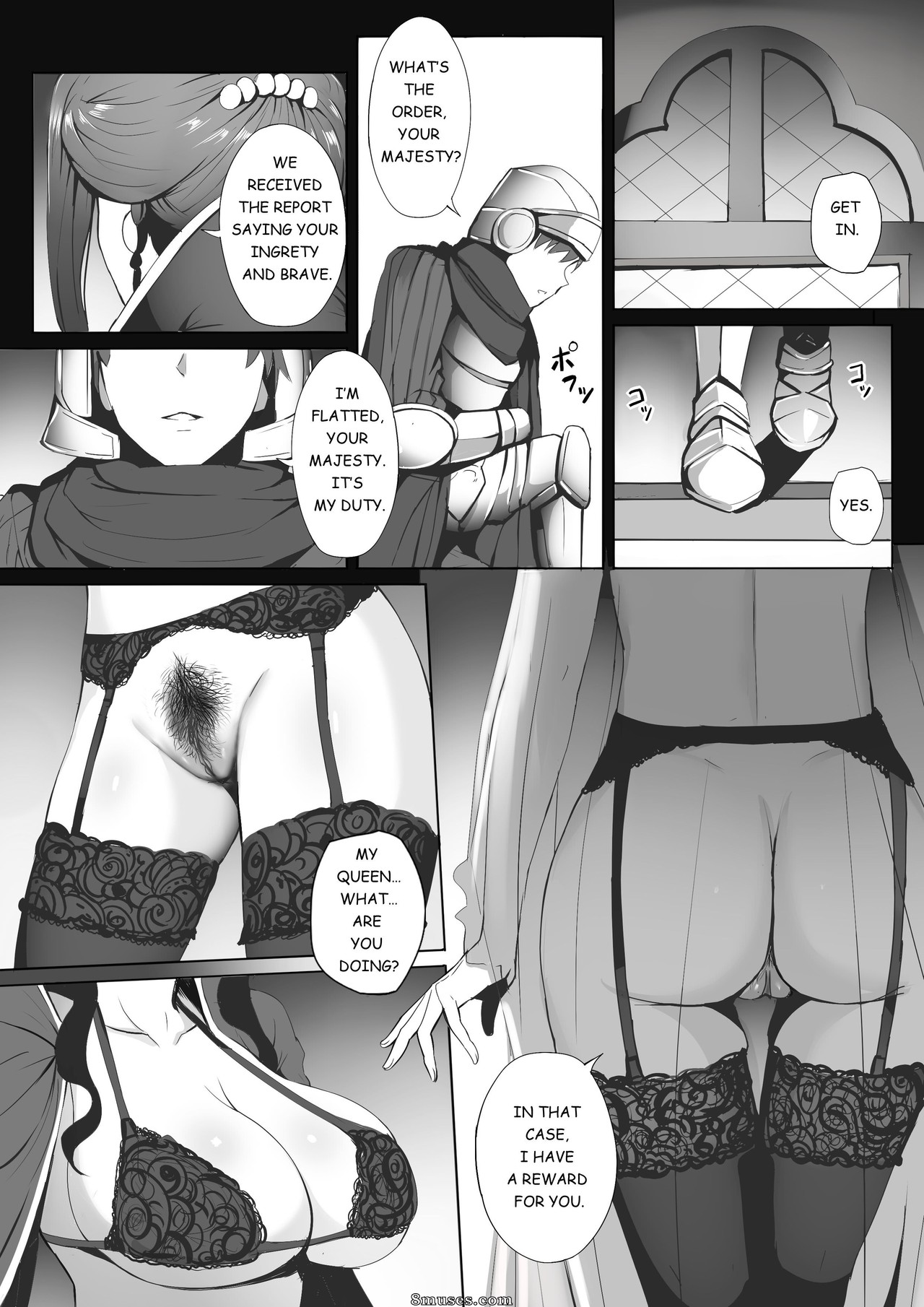 Ginhaha - Joou no Gohoubi - Page 1