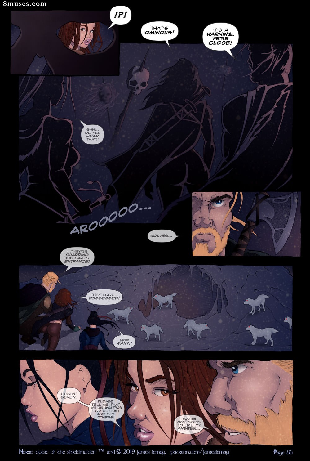James Lemay Comics - Norse Quest of the Shield Maiden - Page 86