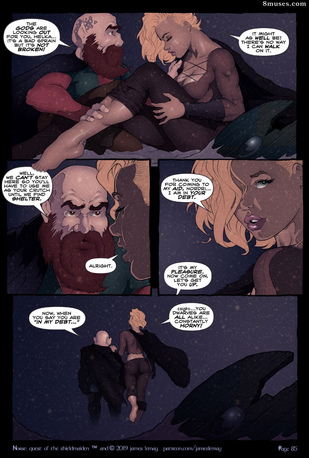 James Lemay Comics - Norse Quest of the Shield Maiden - Page 85