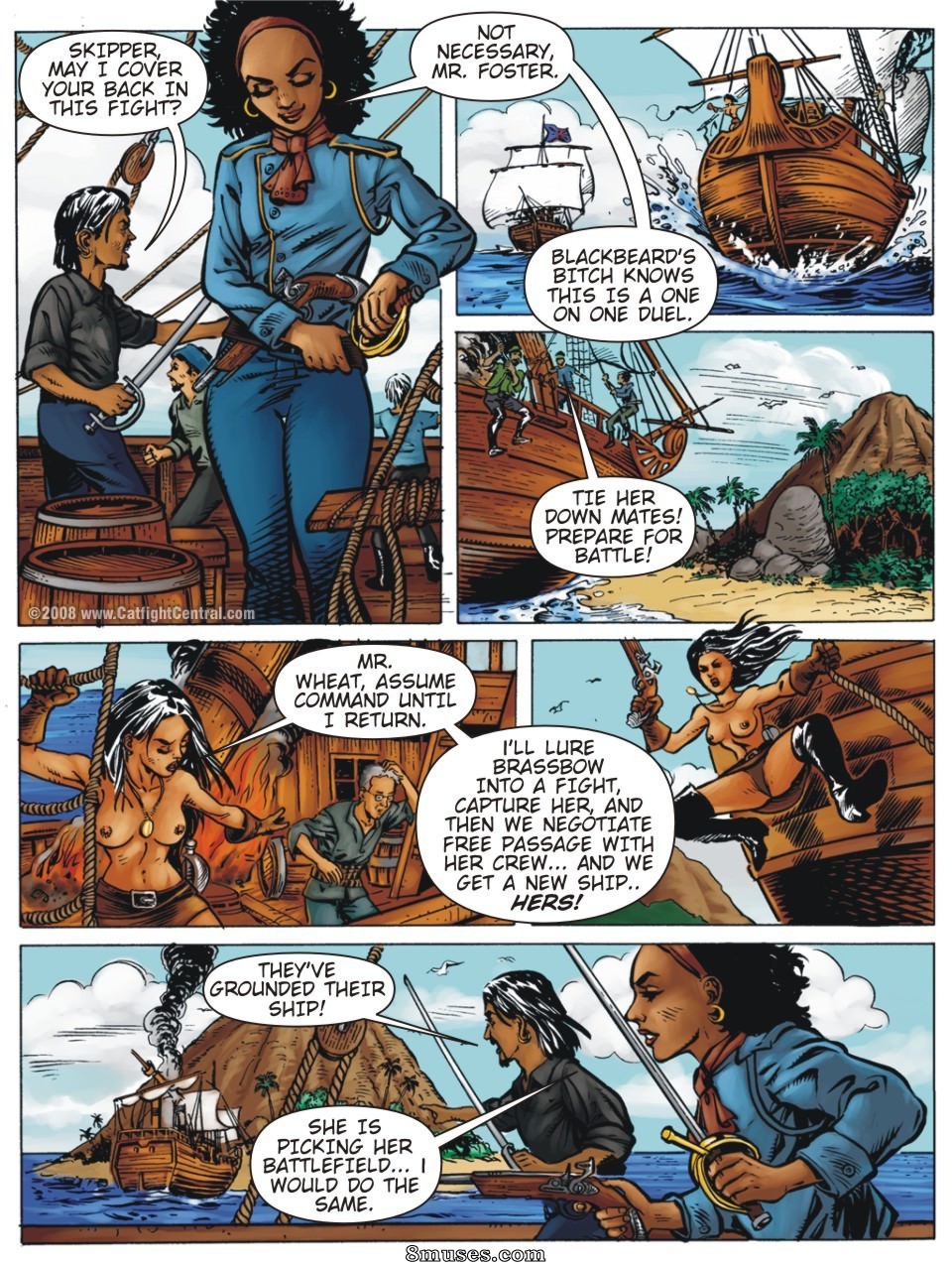 Catfight Central - BlackBeards Bitch 03 - Page 3