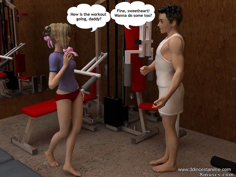 3DIncestAnime.com Comics - Daughter helps her daddy in training - Page 4