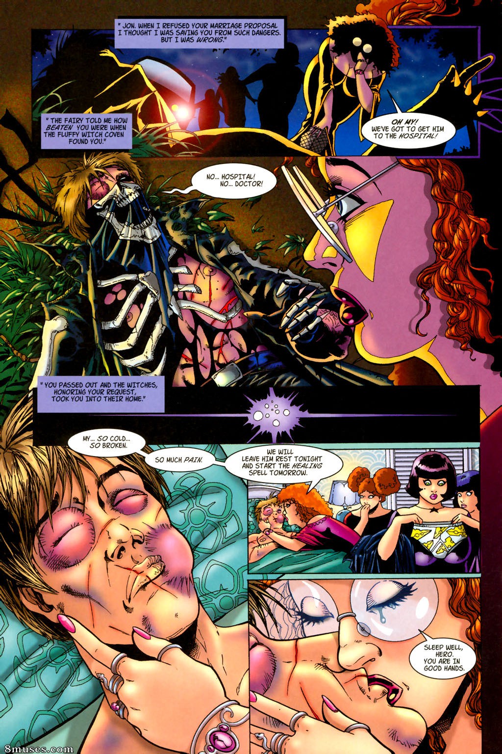 BroadSword Comics - Tarot - Witch of the Black Rose 034 - Page 7