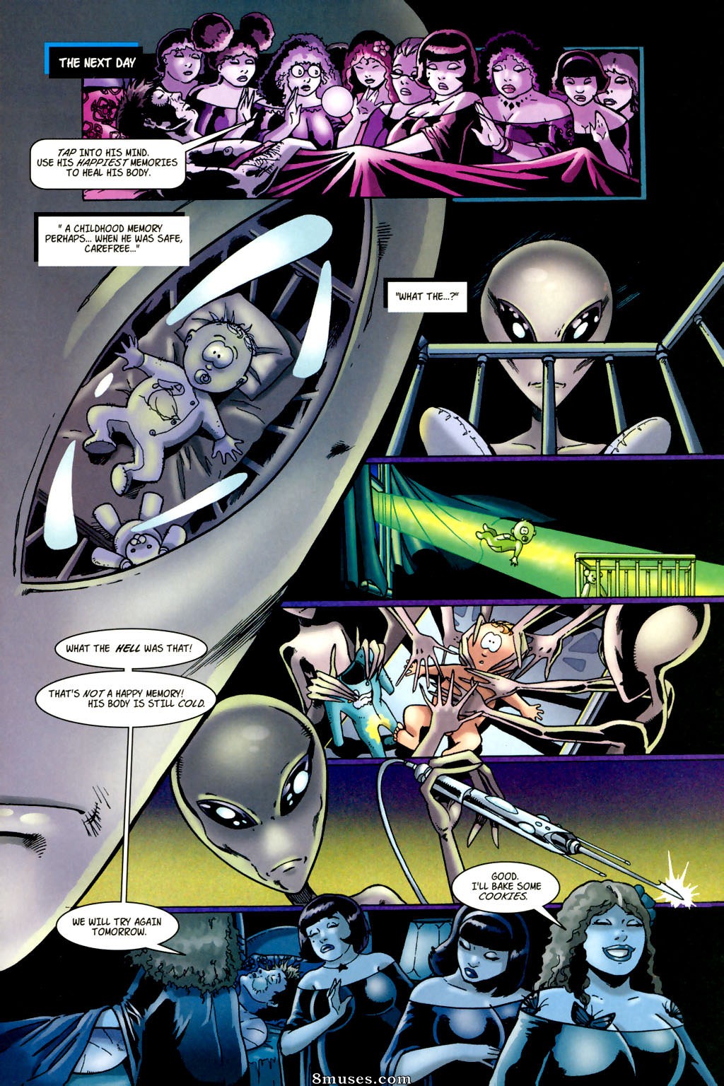 BroadSword Comics - Tarot - Witch of the Black Rose 034 - Page 8