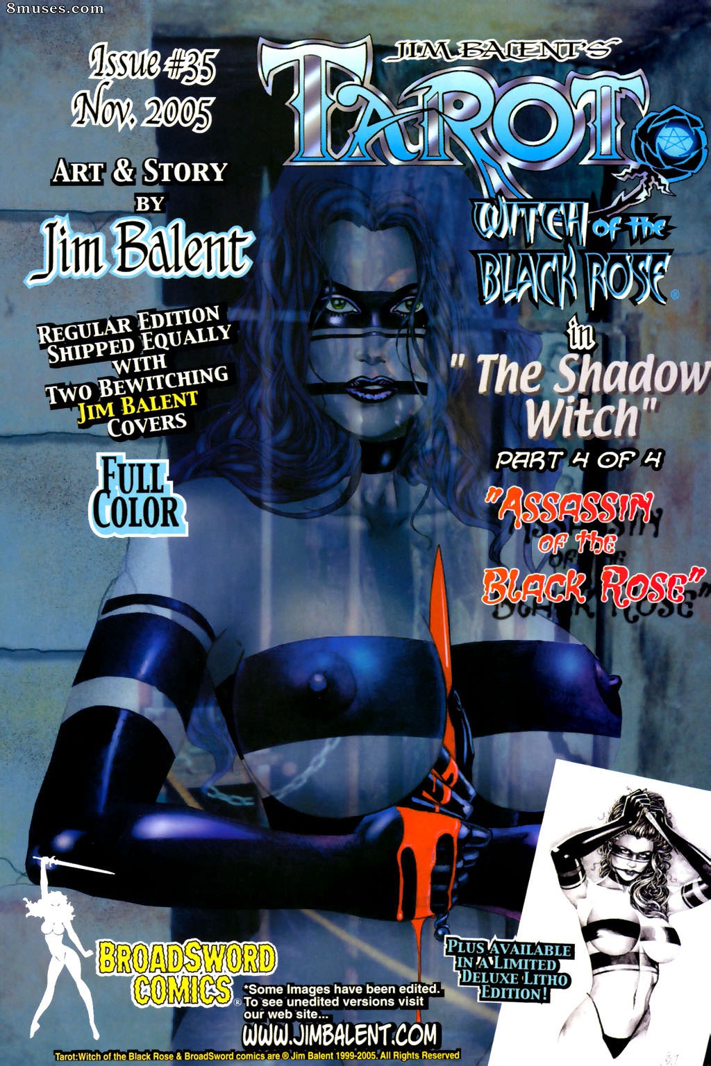 BroadSword Comics - Tarot - Witch of the Black Rose 034 - Page 26