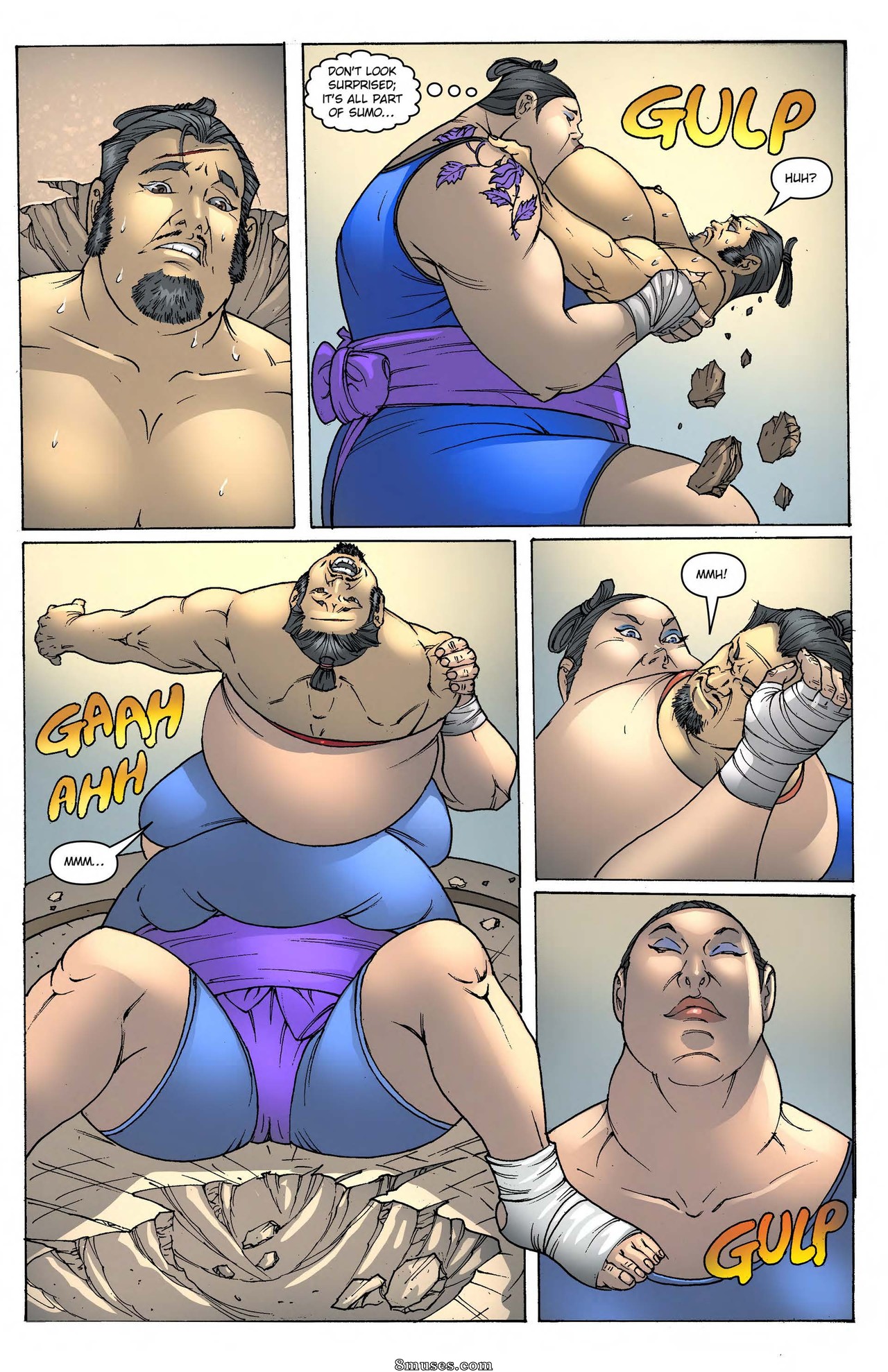 Queen of the Sumo Ring - Issue 1 - Page 16