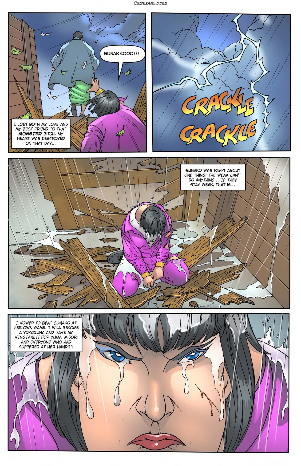 Queen of the Sumo Ring - Issue 1 - Page 9