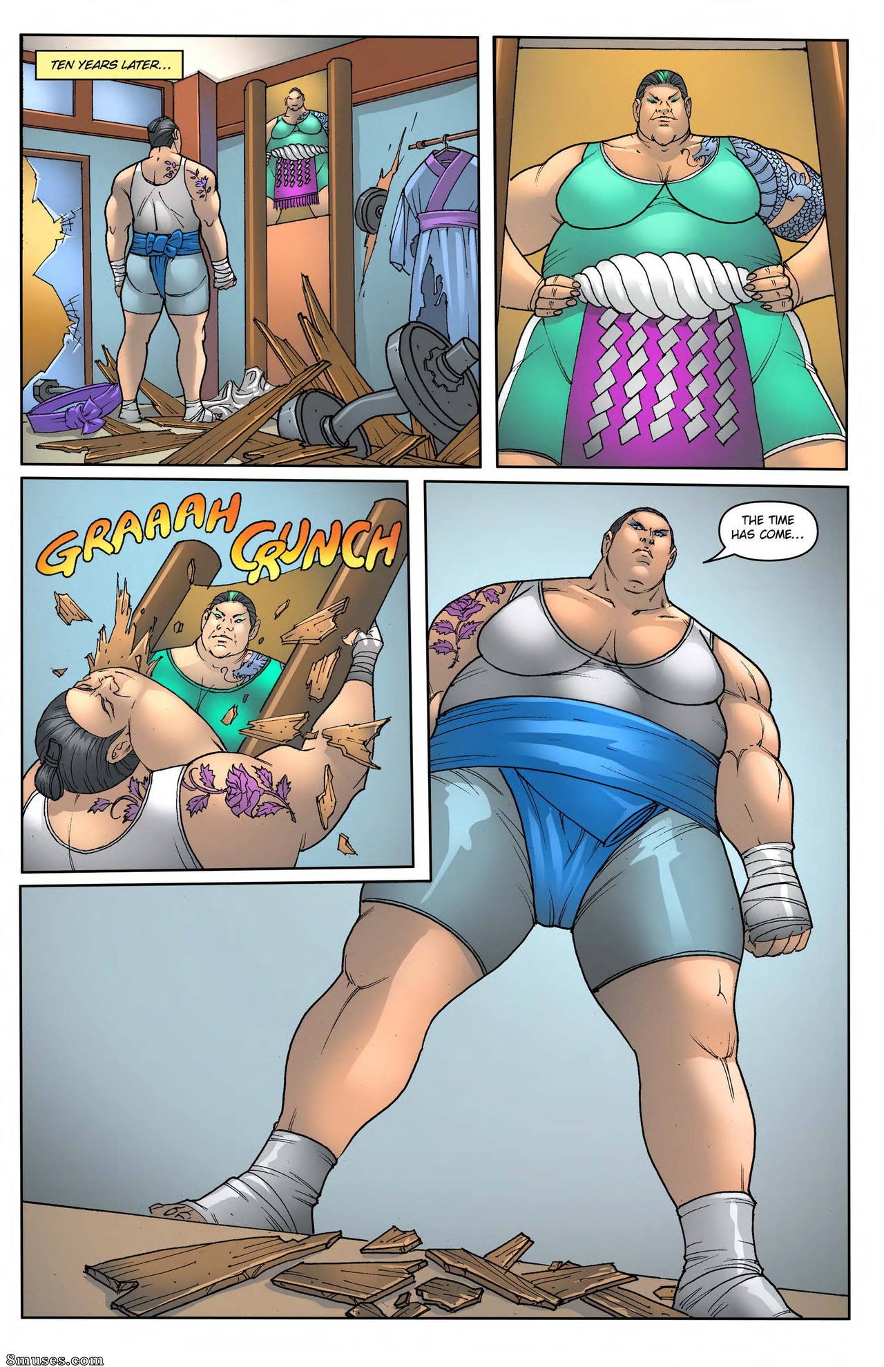 Queen of the Sumo Ring - Issue 1 - Page 11