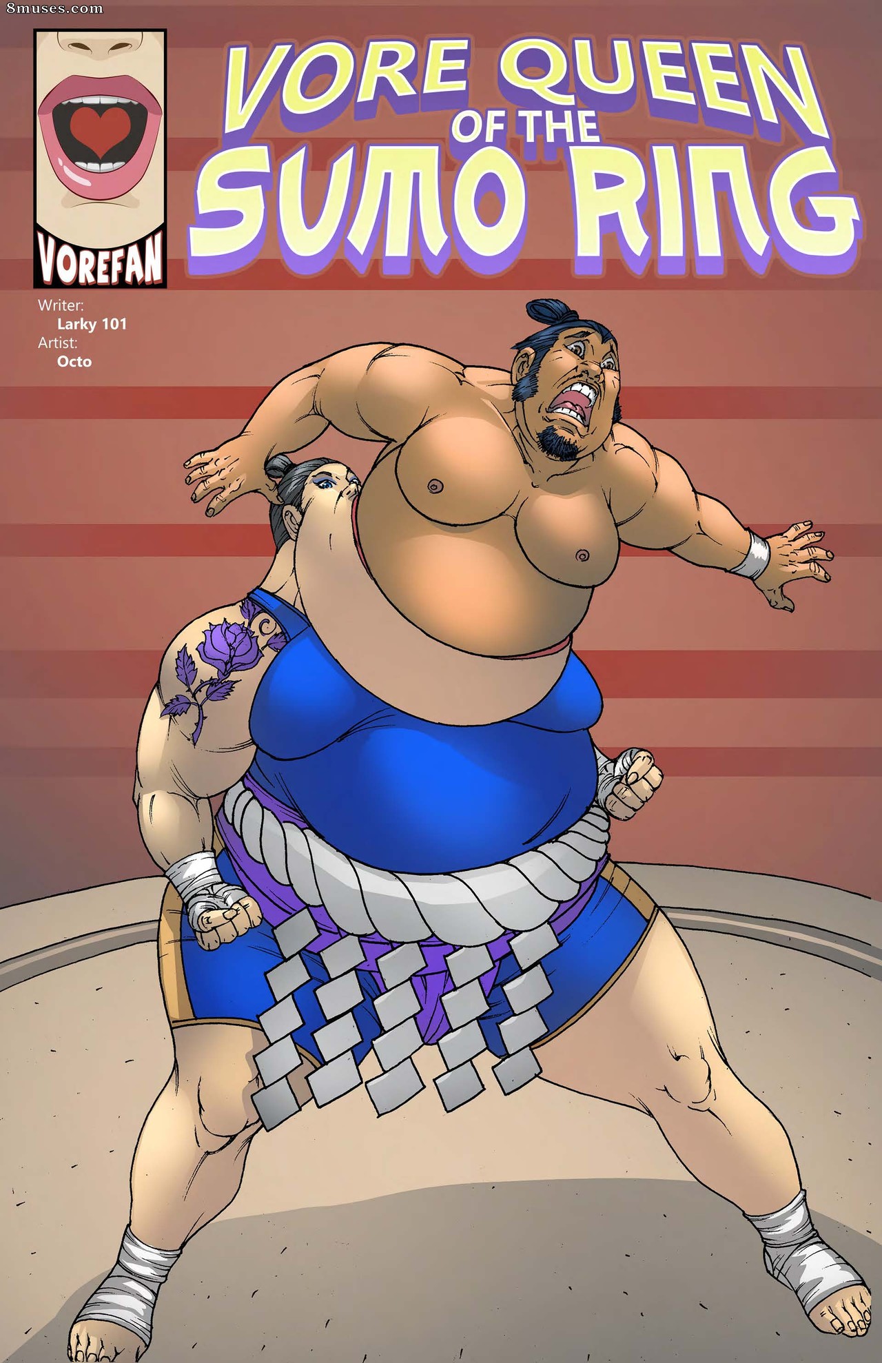 Queen of the Sumo Ring - Issue 1 - Page 1