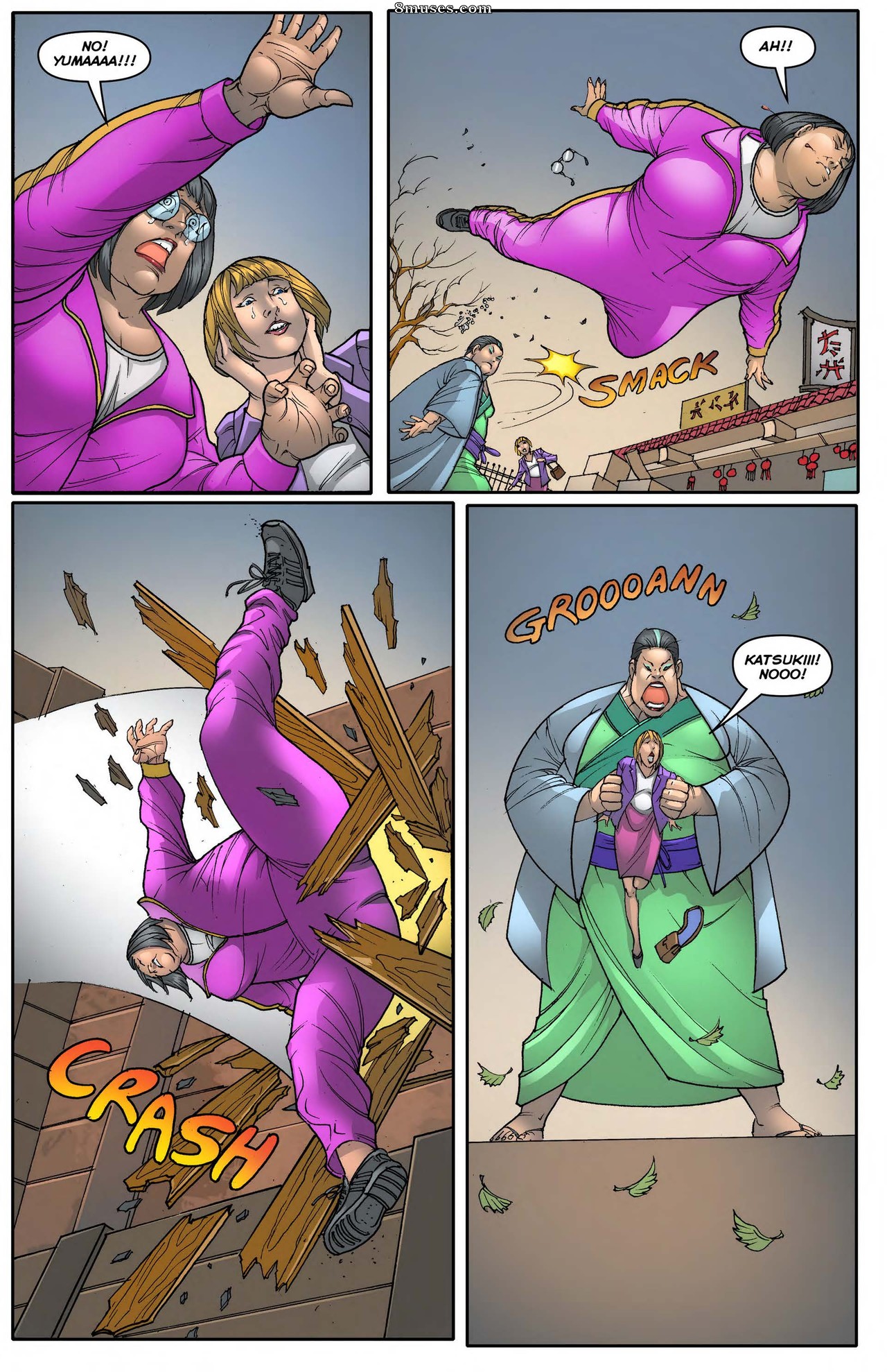 Queen of the Sumo Ring - Issue 1 - Page 7
