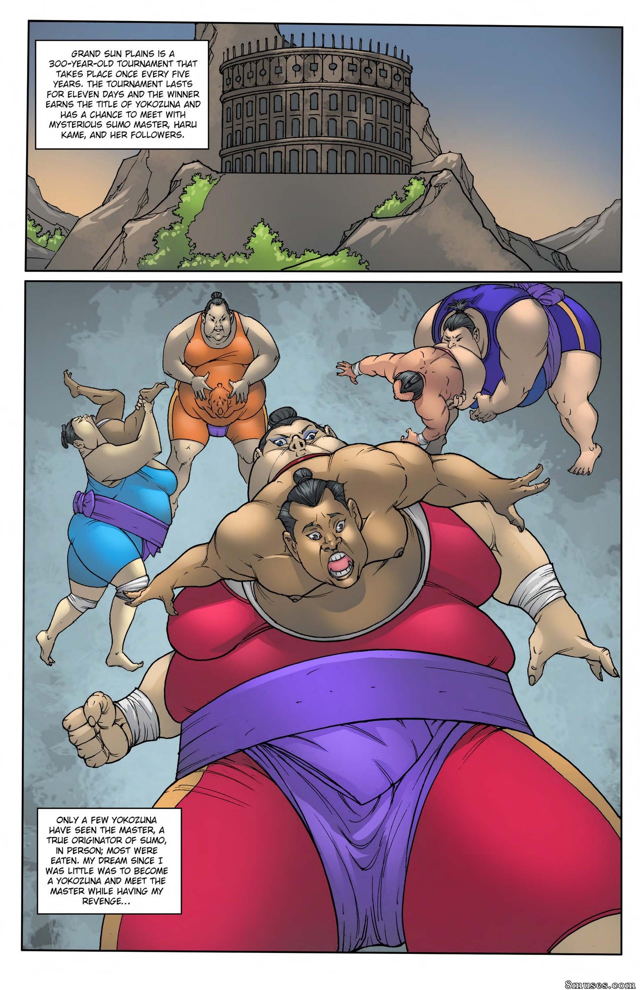 Queen of the Sumo Ring - Issue 1 - Page 4