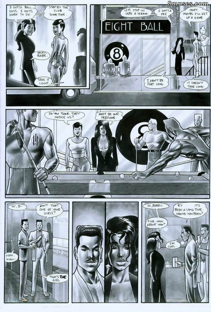 Kevin Taylor Adult Comics - Girl - Rule Of Darkness - Page 9