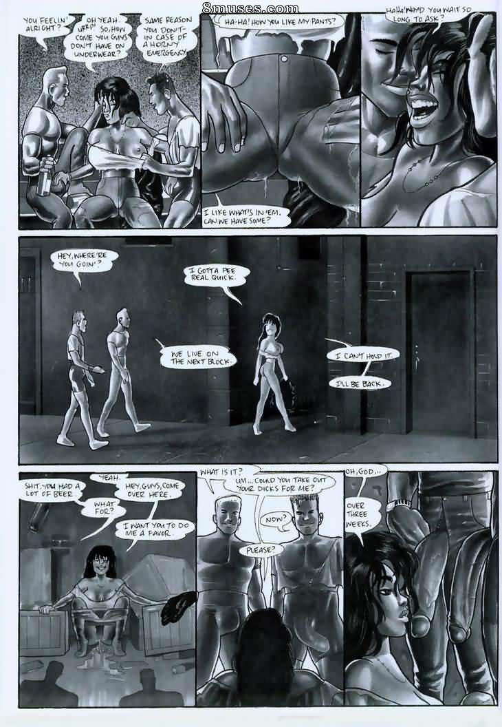 Kevin Taylor Adult Comics - Garota - Regra da escuridão - Página 20