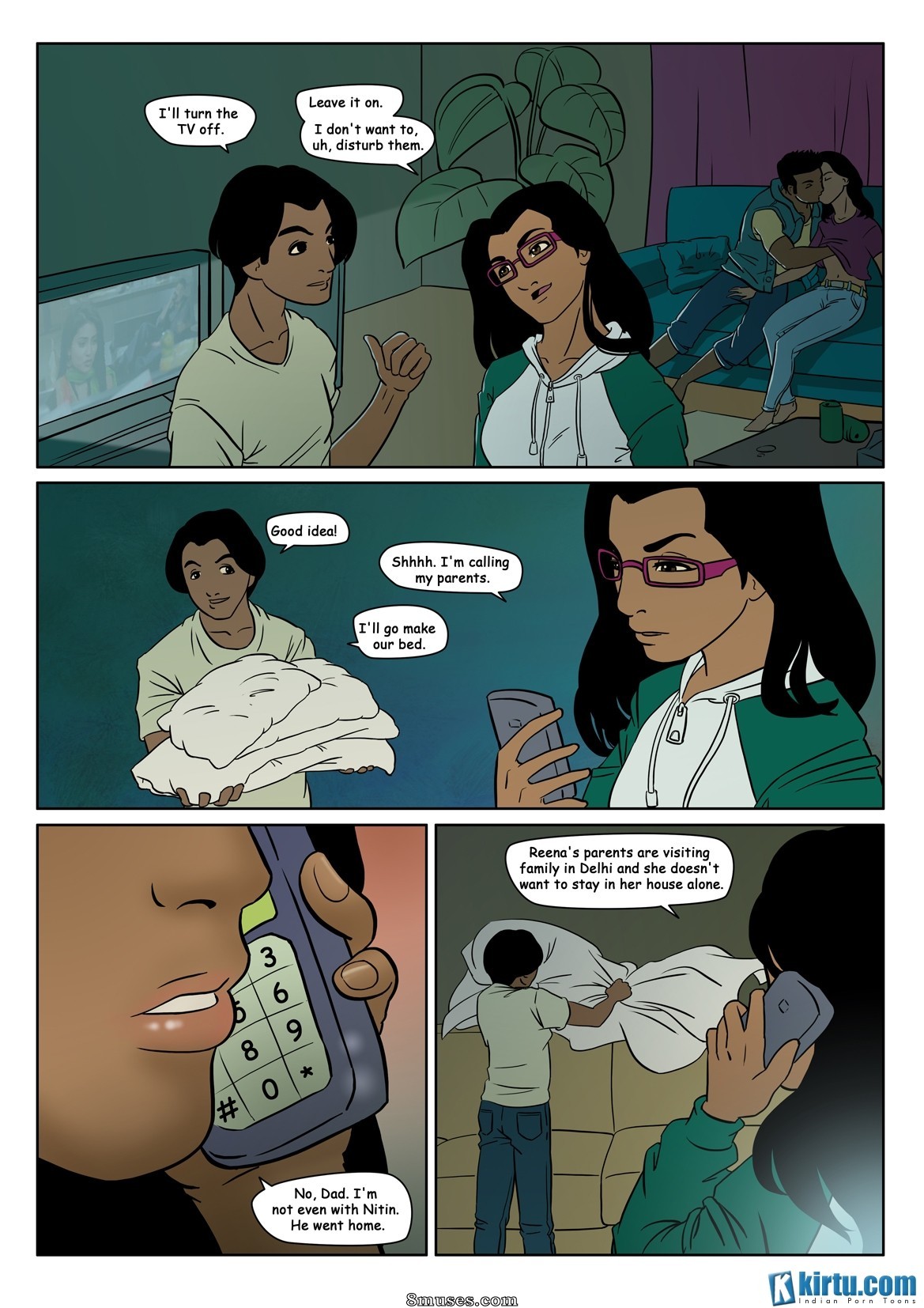 Kirtu.com Comics - Saath Kahaniya - Episode 4 Delisha - Page 8