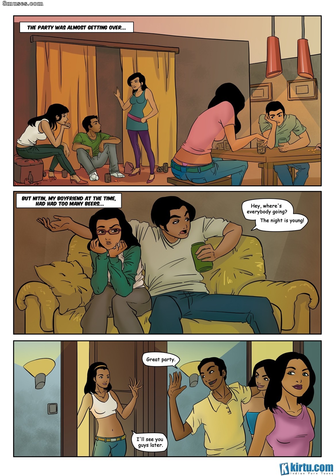 Page 4 | Kirtu_com-ComicsSaath-KahaniyaSaath-Kahaniya-Episode-4-Delisha |  8muses - Sex Comics