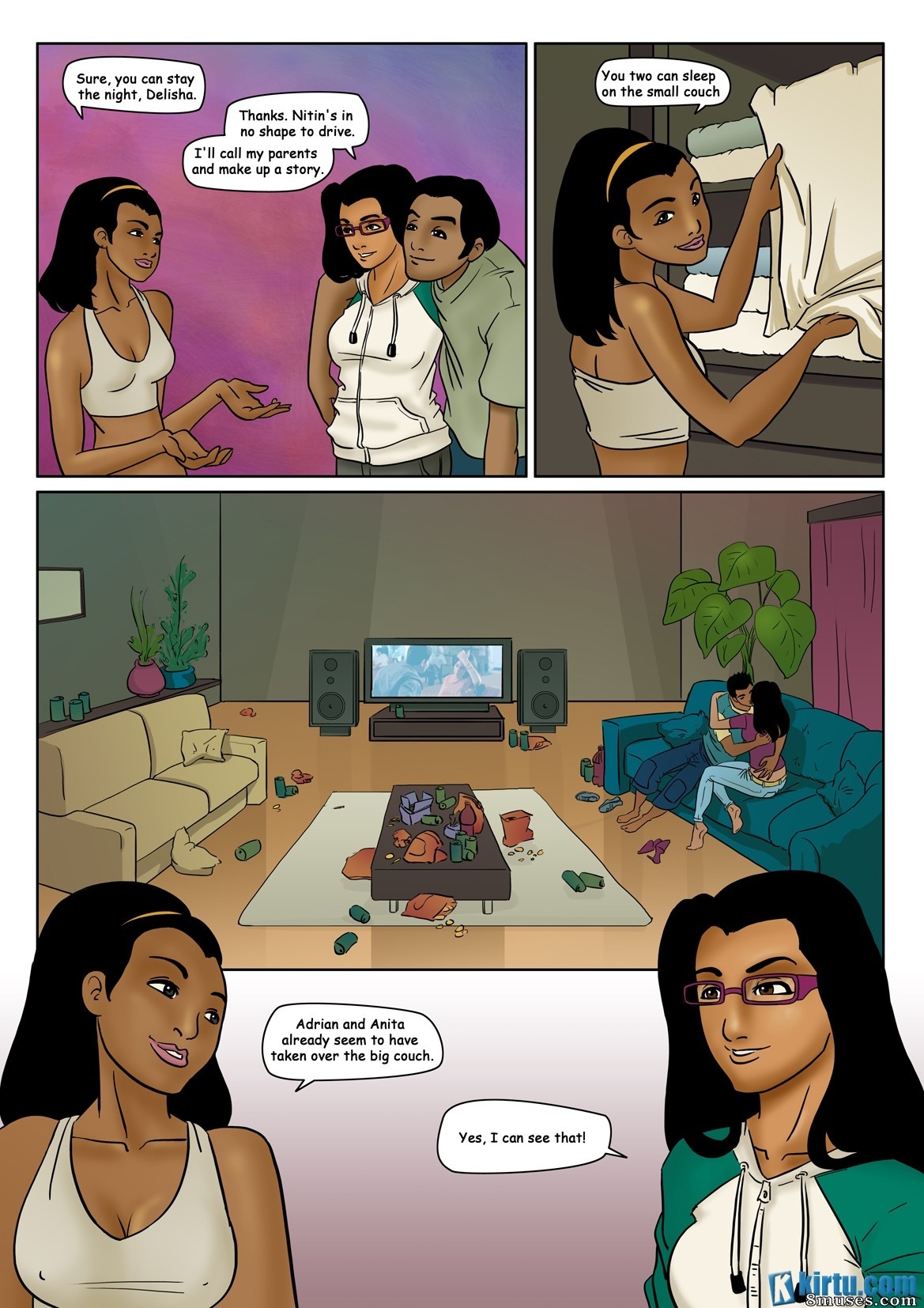 Kirtu.com Comics - Saath Kahaniya - Episode 4 Delisha - Page 5