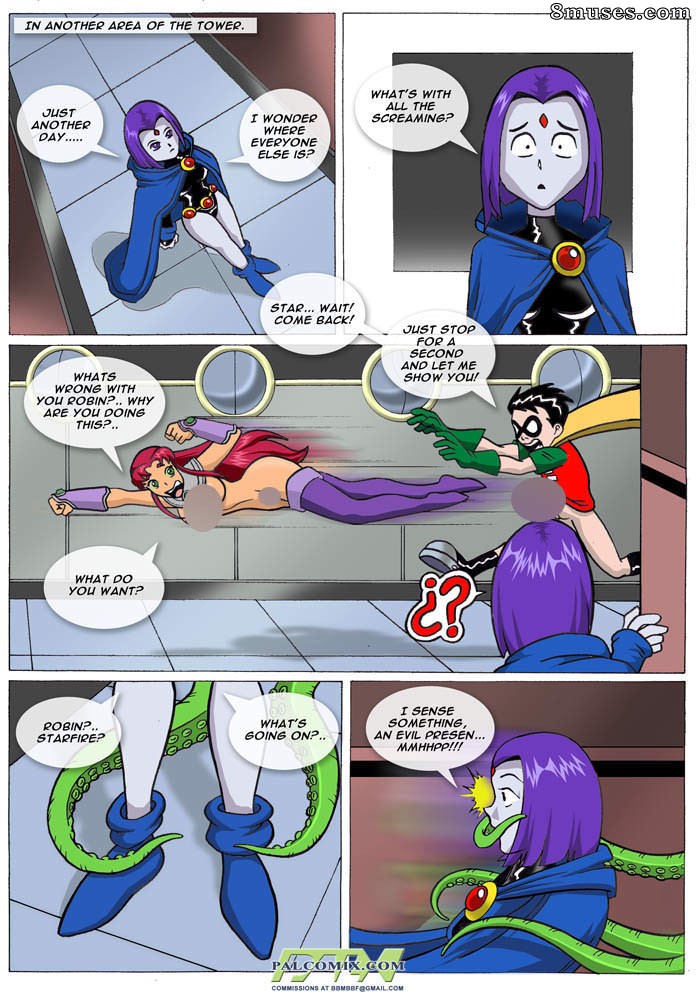 PalComix Comics - Teen Titans - Trigons Dark Desires - Page 5