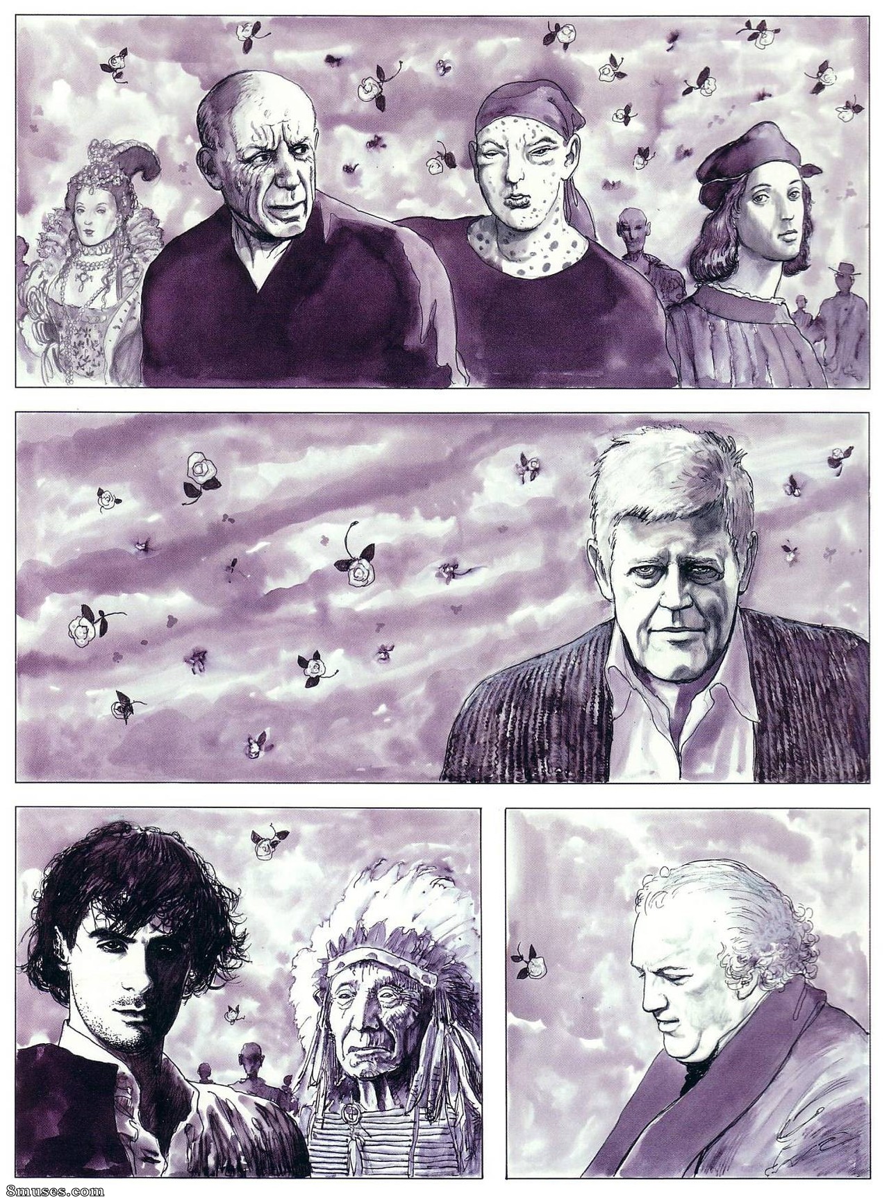 Milo Manara Comics - Chemin caché - Page 53