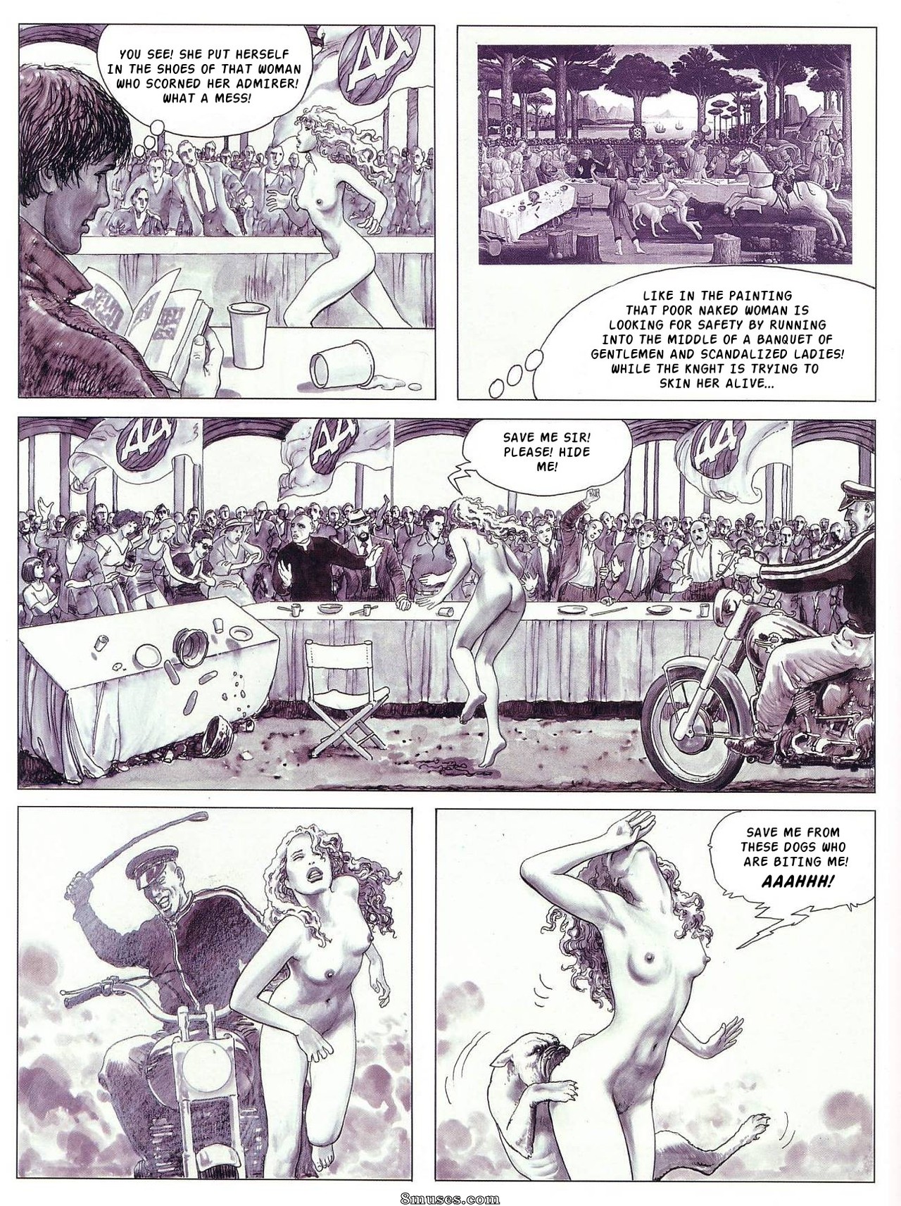 Milo Manara Comics - Chemin caché - Page 28
