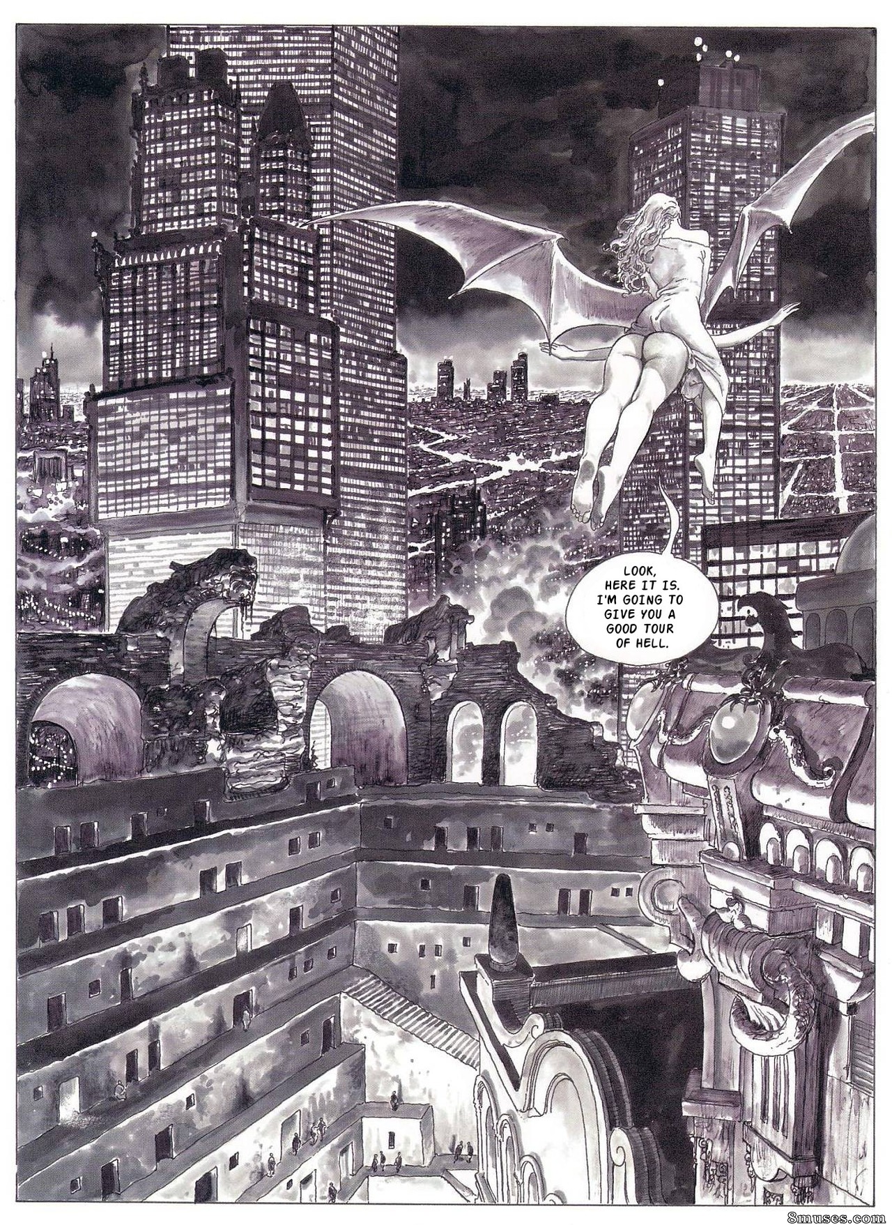 Milo Manara Comics - Chemin caché - Page 44