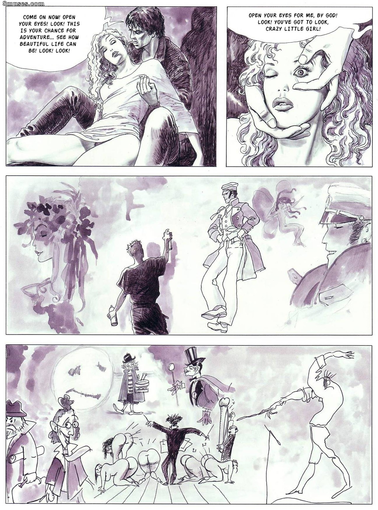 Milo Manara Comics - Caminho oculto - Página 56