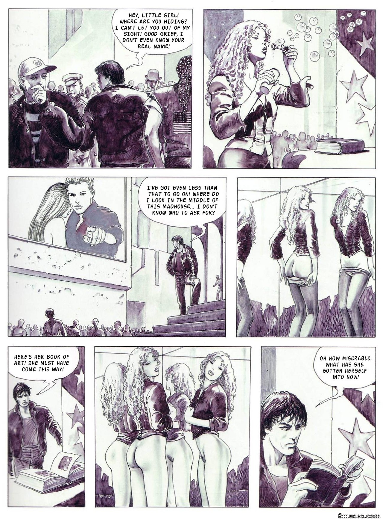 Milo Manara Comics - Chemin caché - Page 15